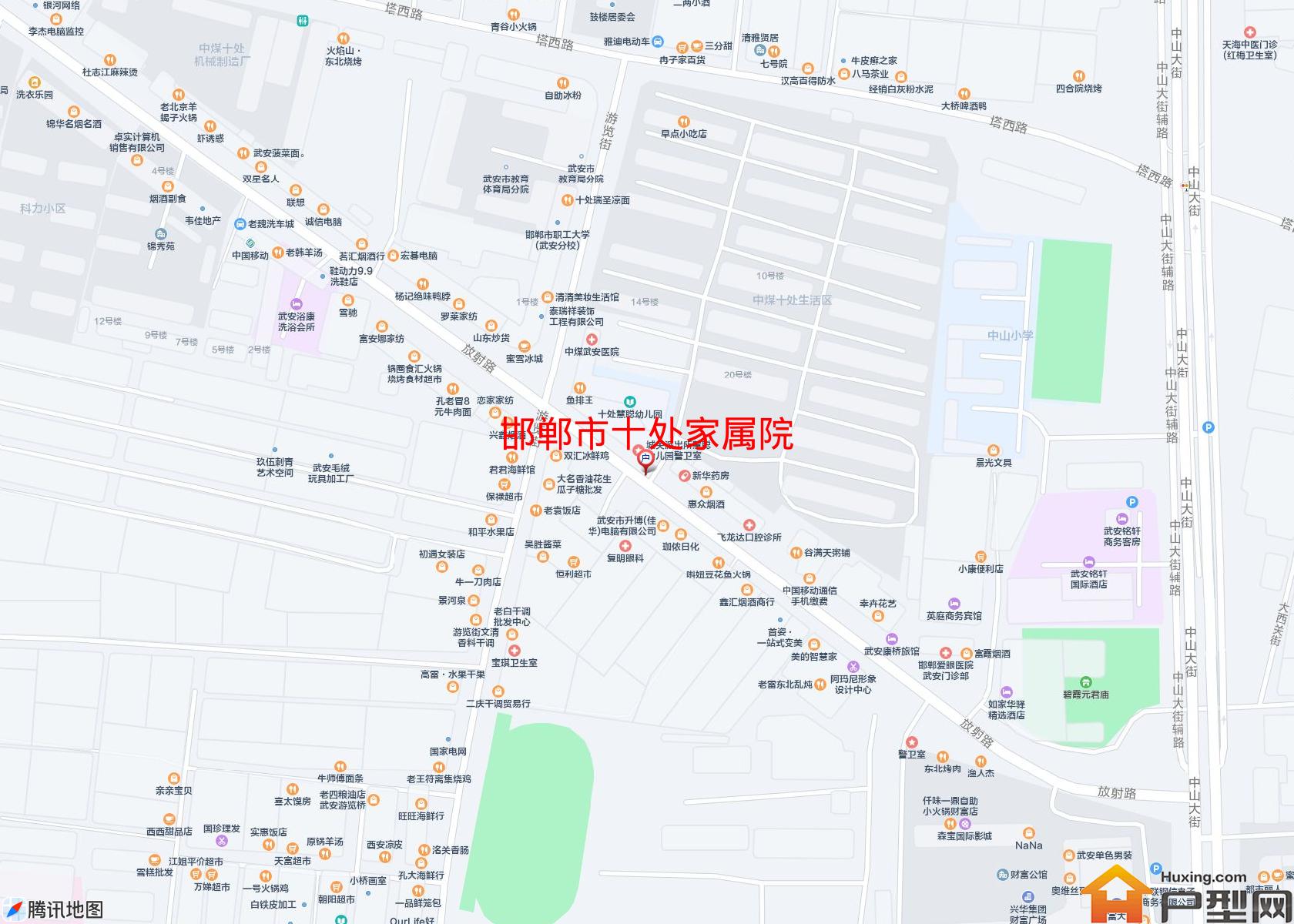 十处家属院小区 - 户型网
