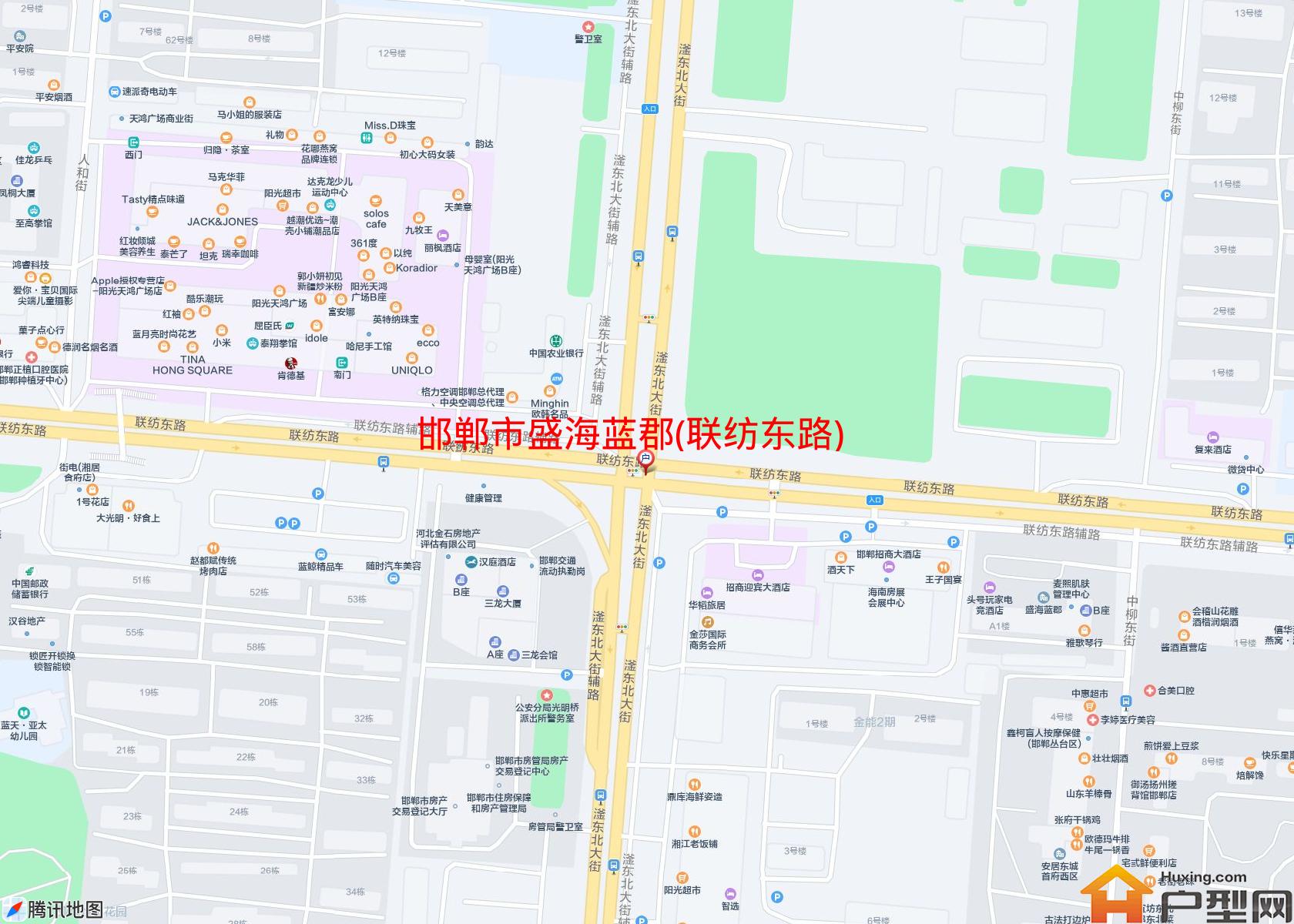 盛海蓝郡(联纺东路)小区 - 户型网