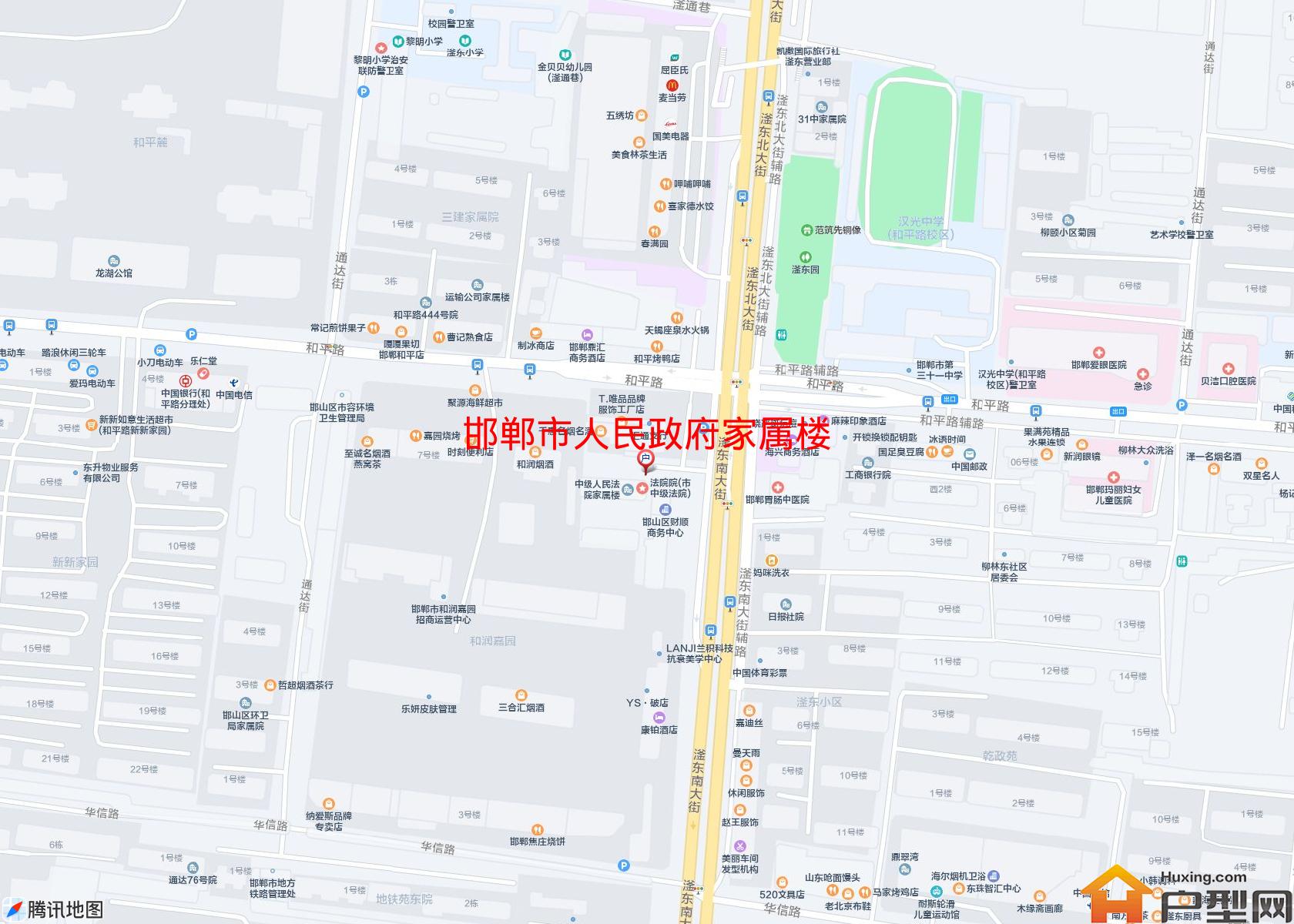 人民政府家属楼小区 - 户型网