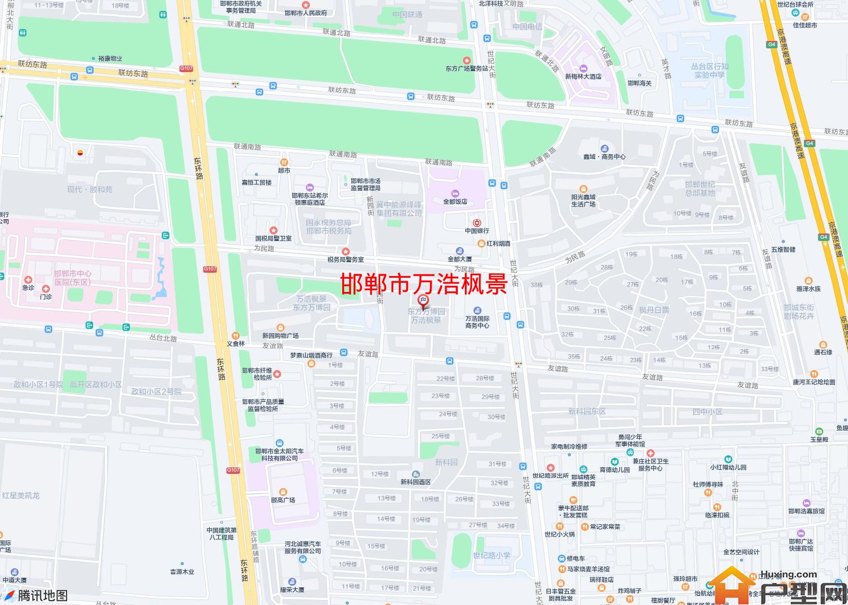万浩枫景小区 - 户型网