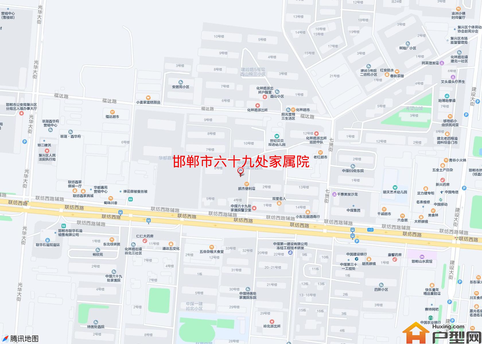 六十九处家属院小区 - 户型网