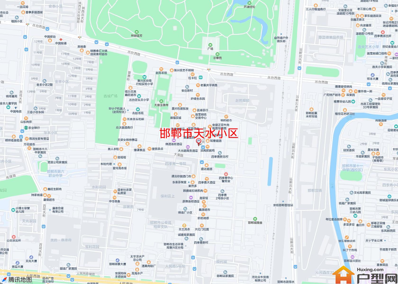 天水小区小区 - 户型网