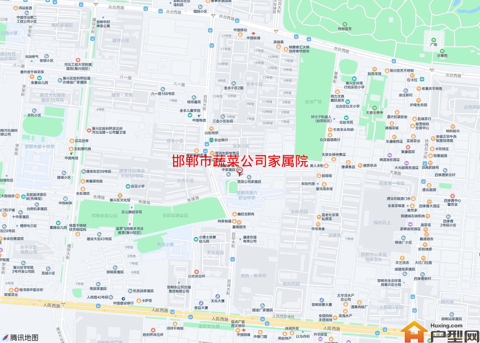 蔬菜公司家属院小区 - 户型网