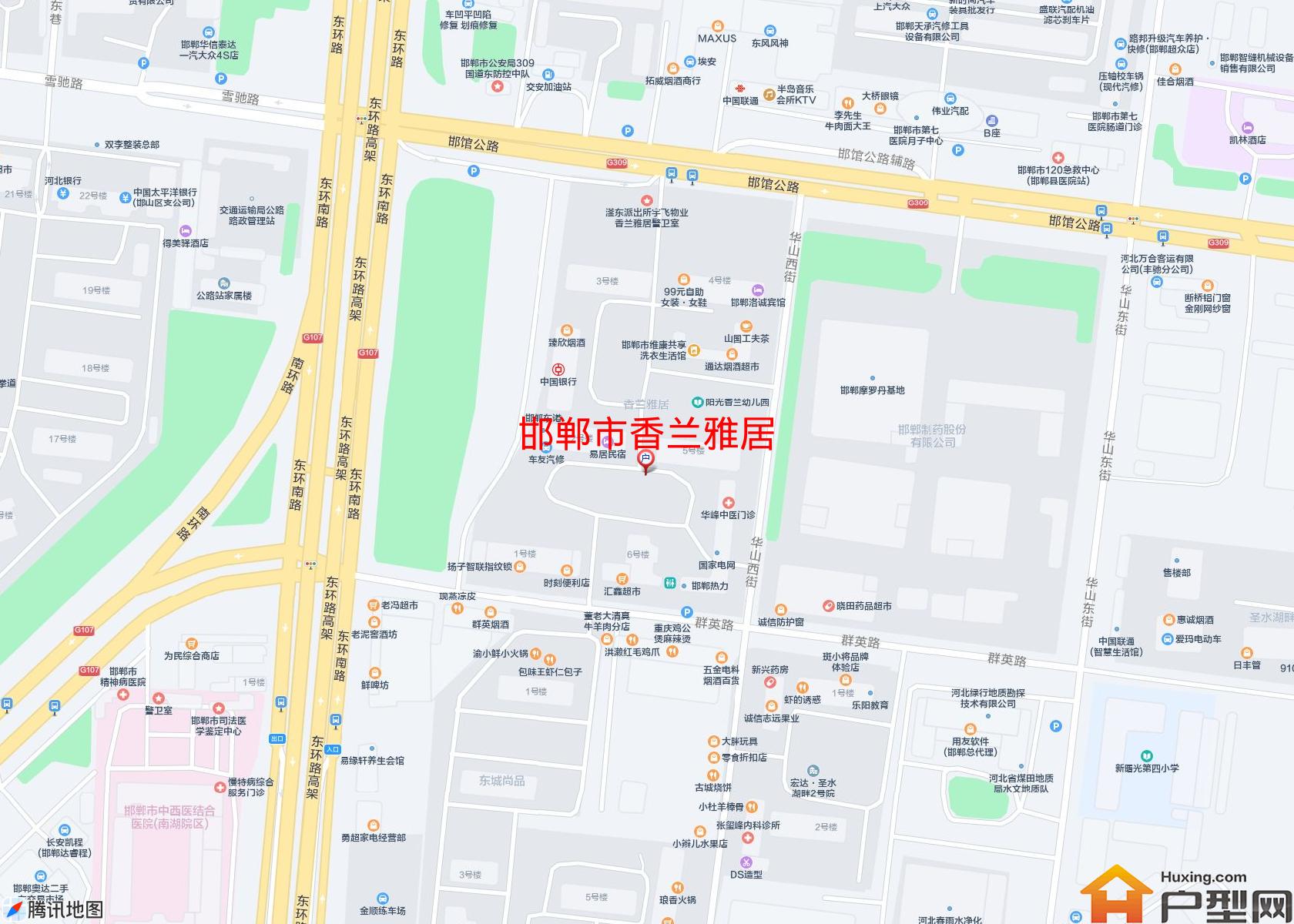香兰雅居小区 - 户型网