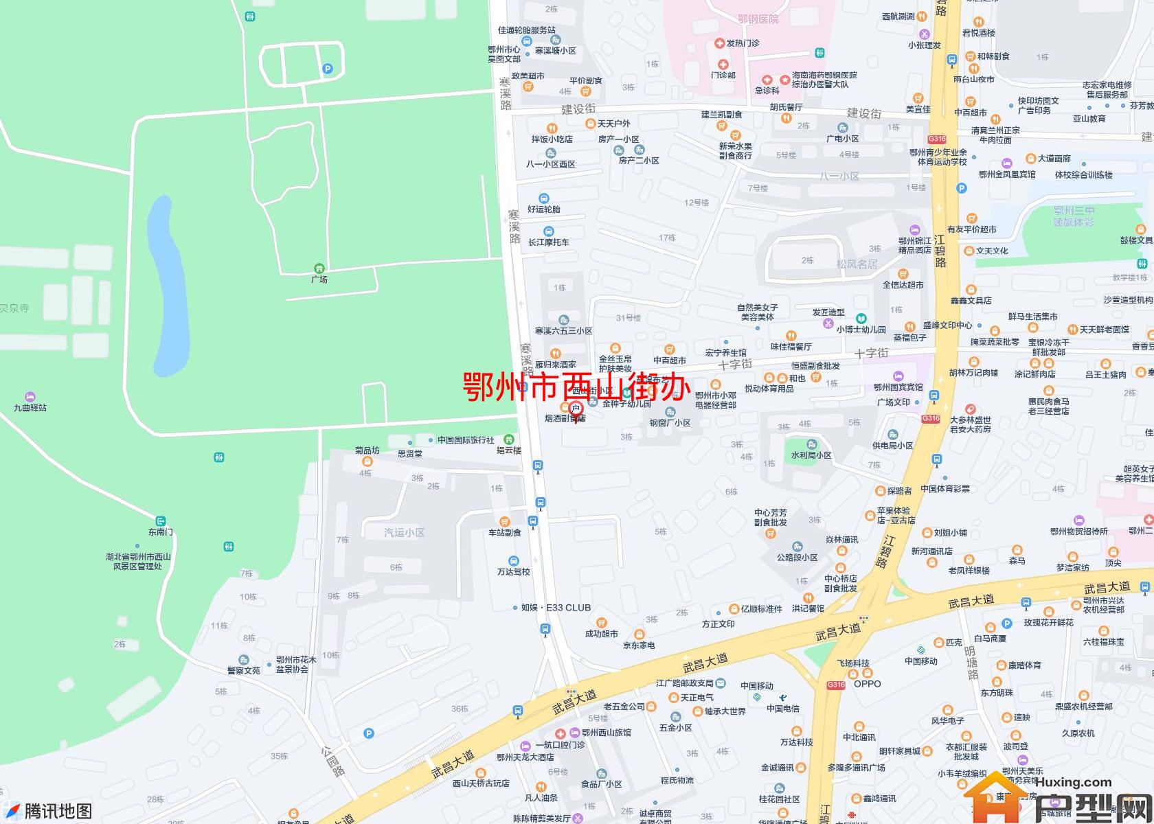 西山街办小区 - 户型网