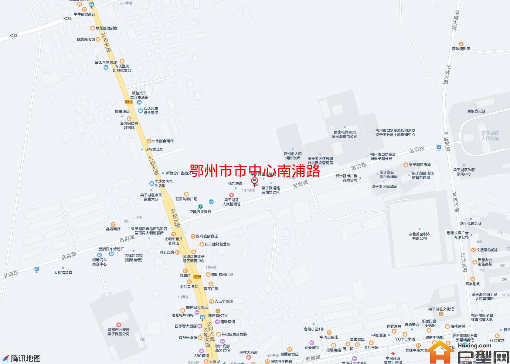 市中心南浦路小区 - 户型网