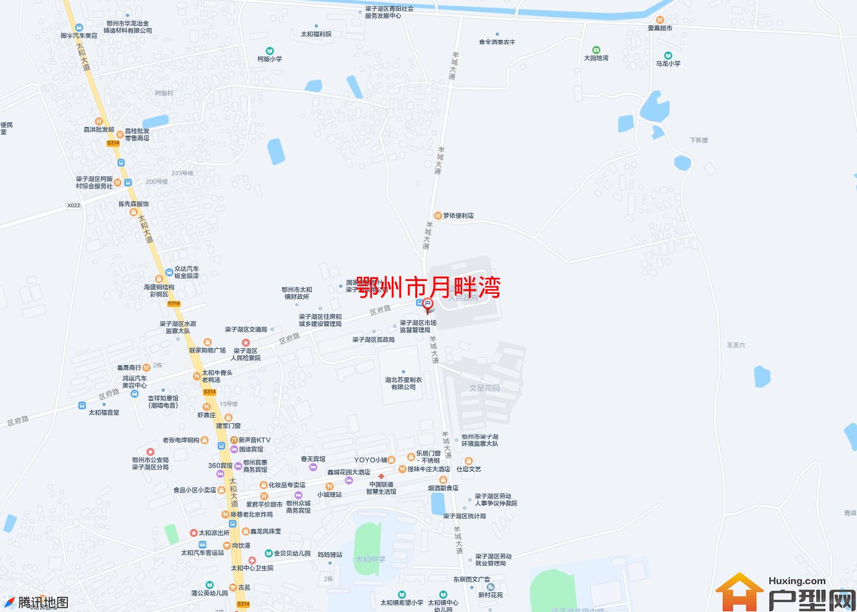 月畔湾小区 - 户型网