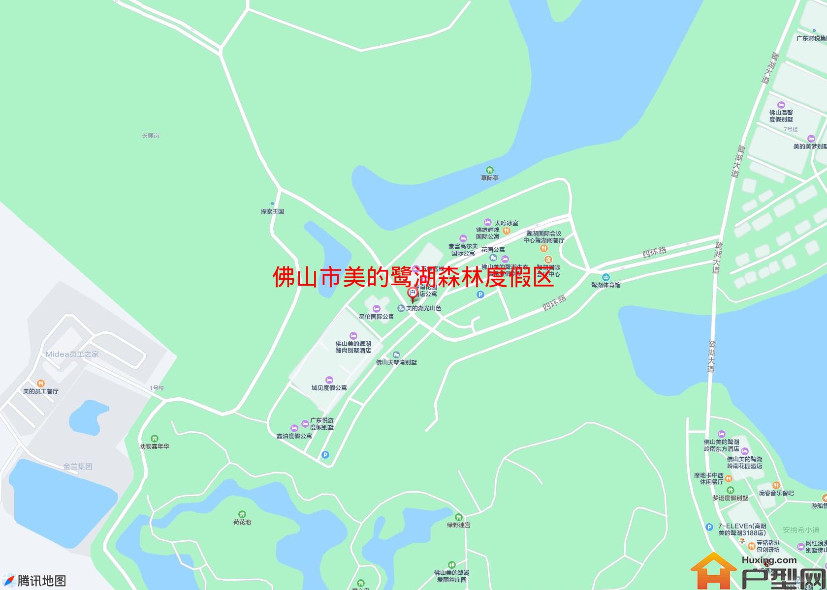 美的鹭湖森林度假区小区 - 户型网