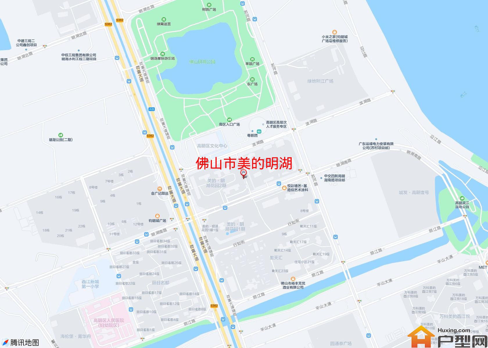 美的明湖小区 - 户型网