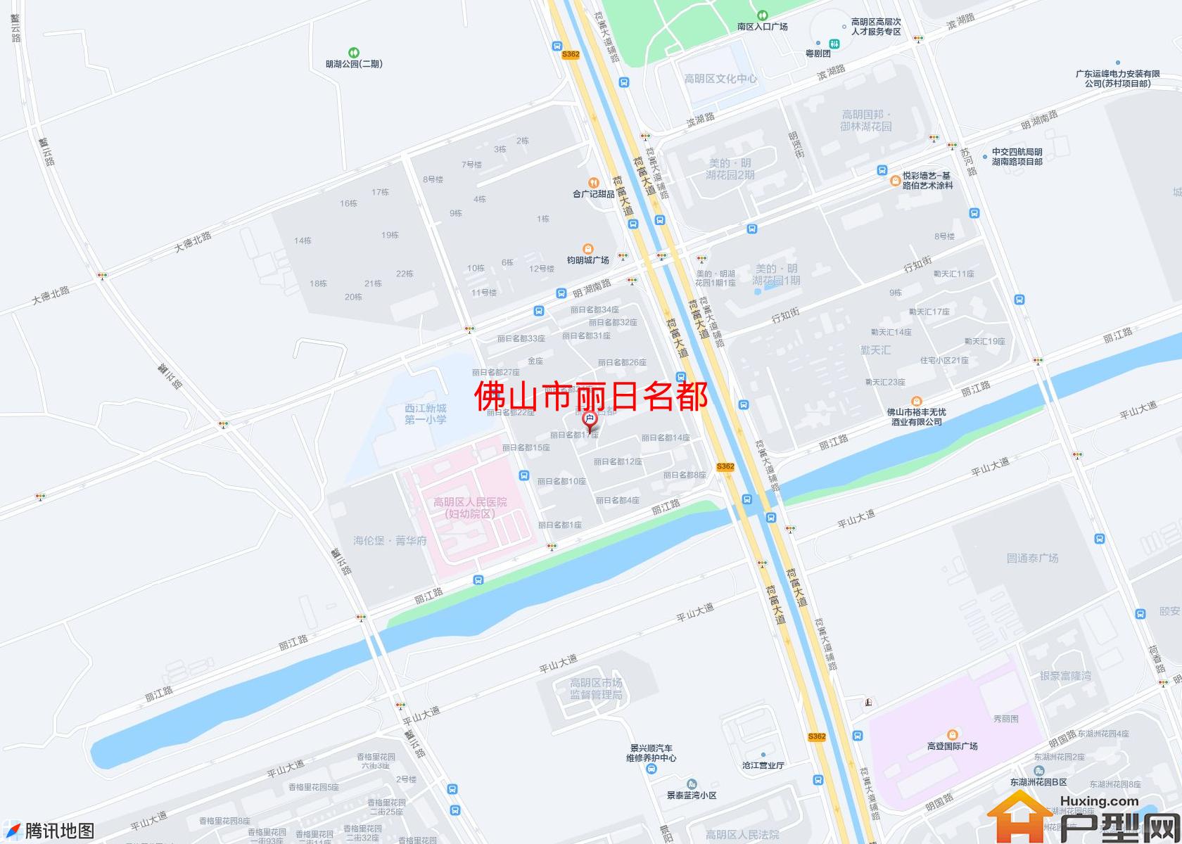 丽日名都小区 - 户型网