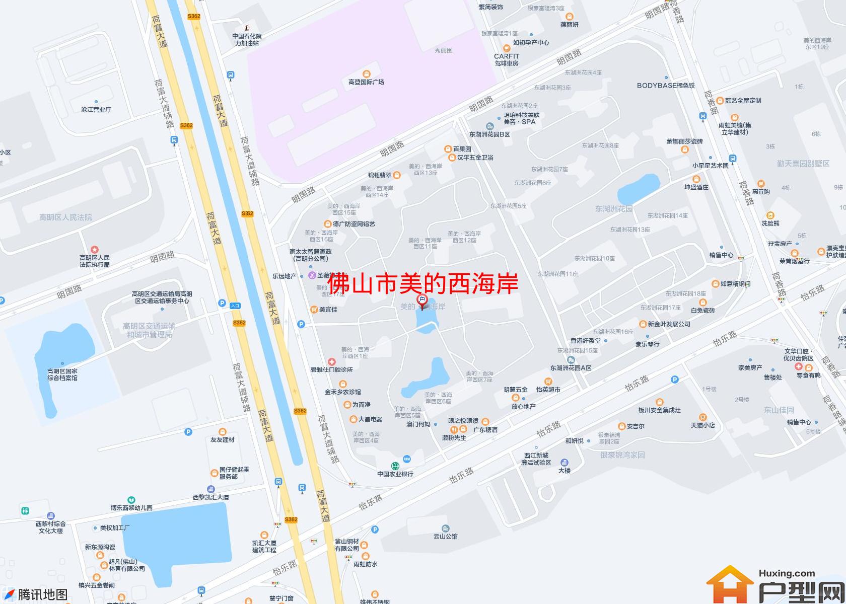 美的西海岸小区 - 户型网