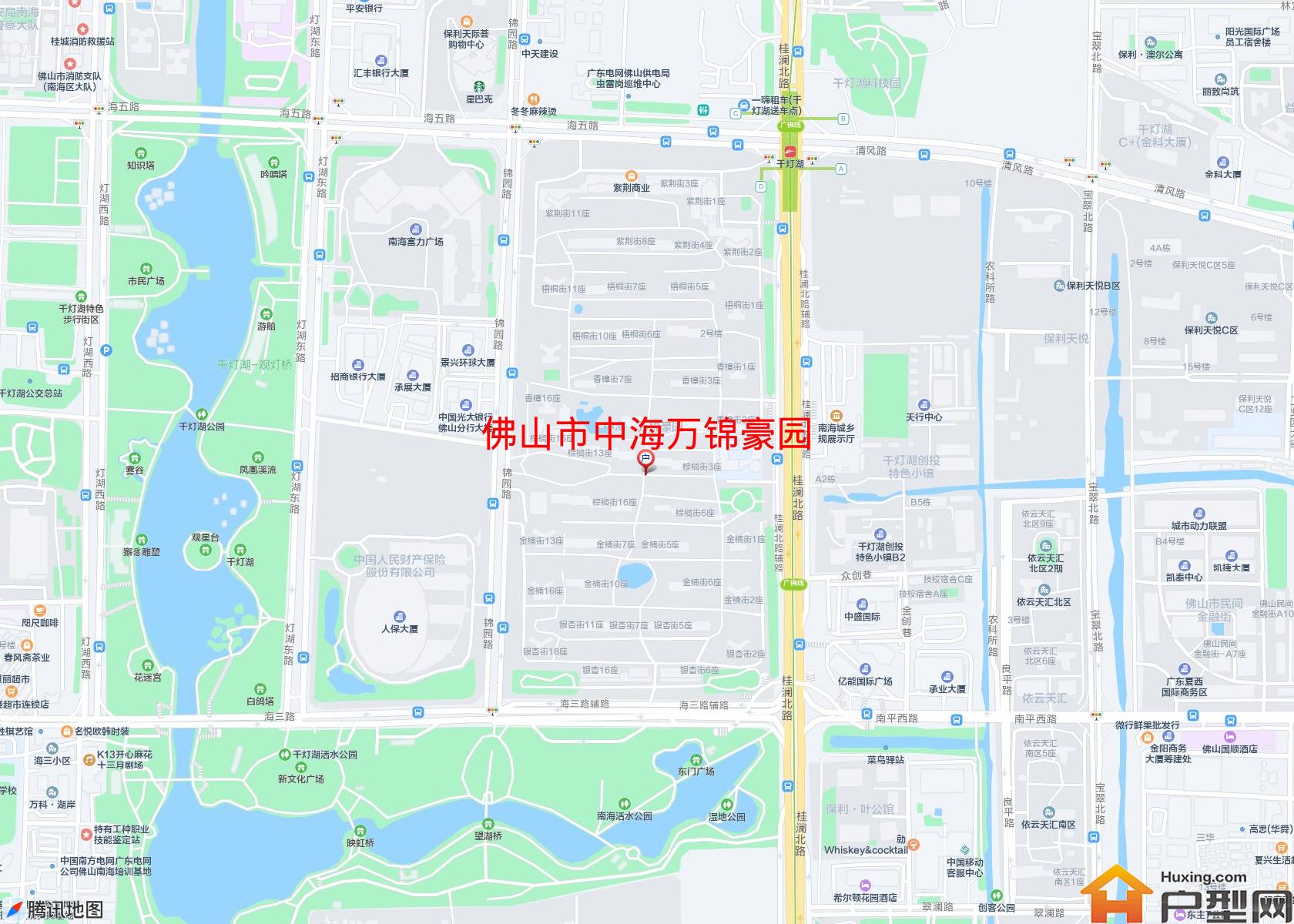 中海万锦豪园小区 - 户型网