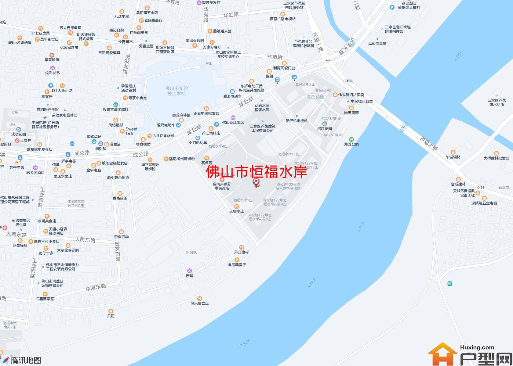 恒福水岸小区 - 户型网