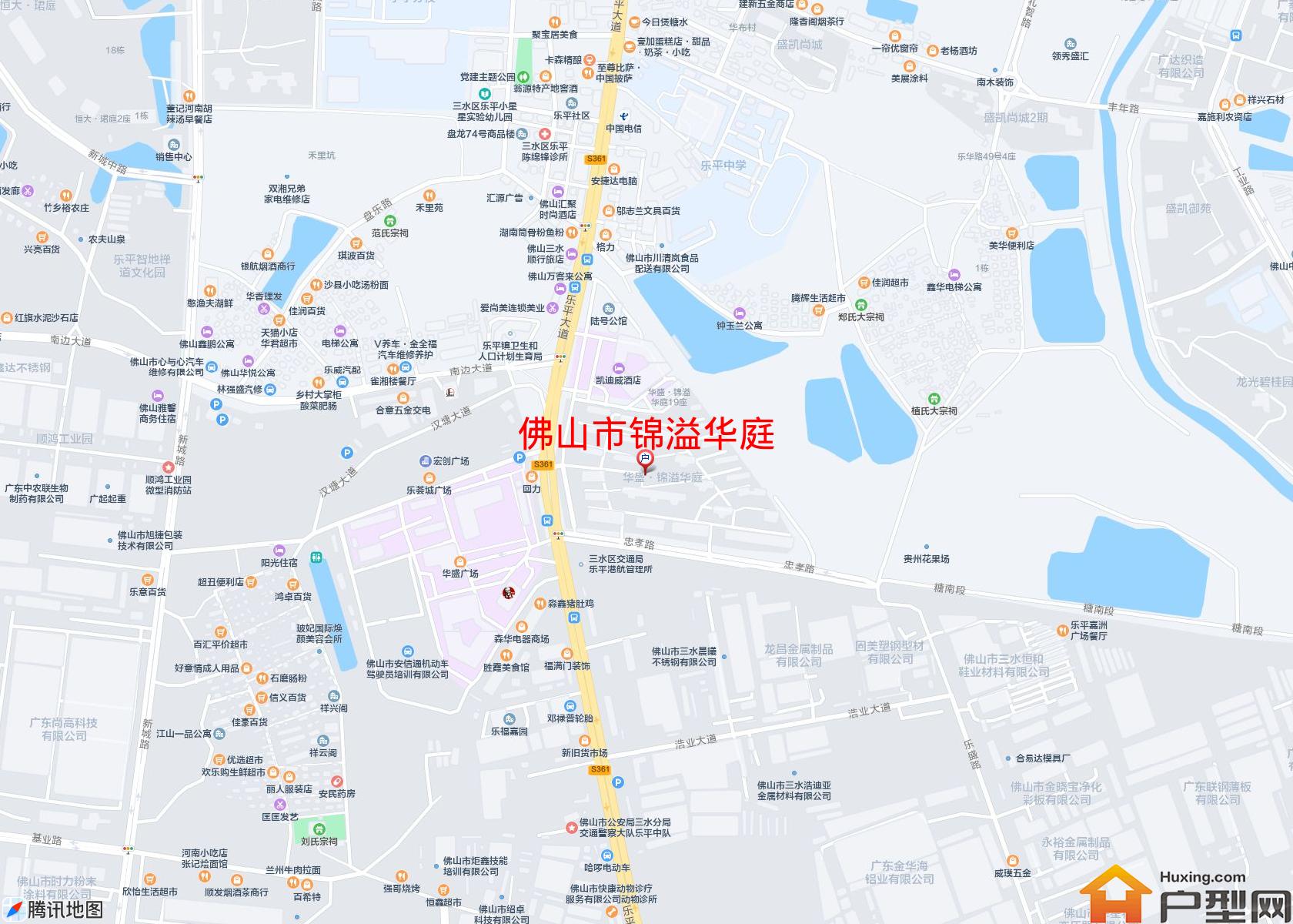 锦溢华庭小区 - 户型网