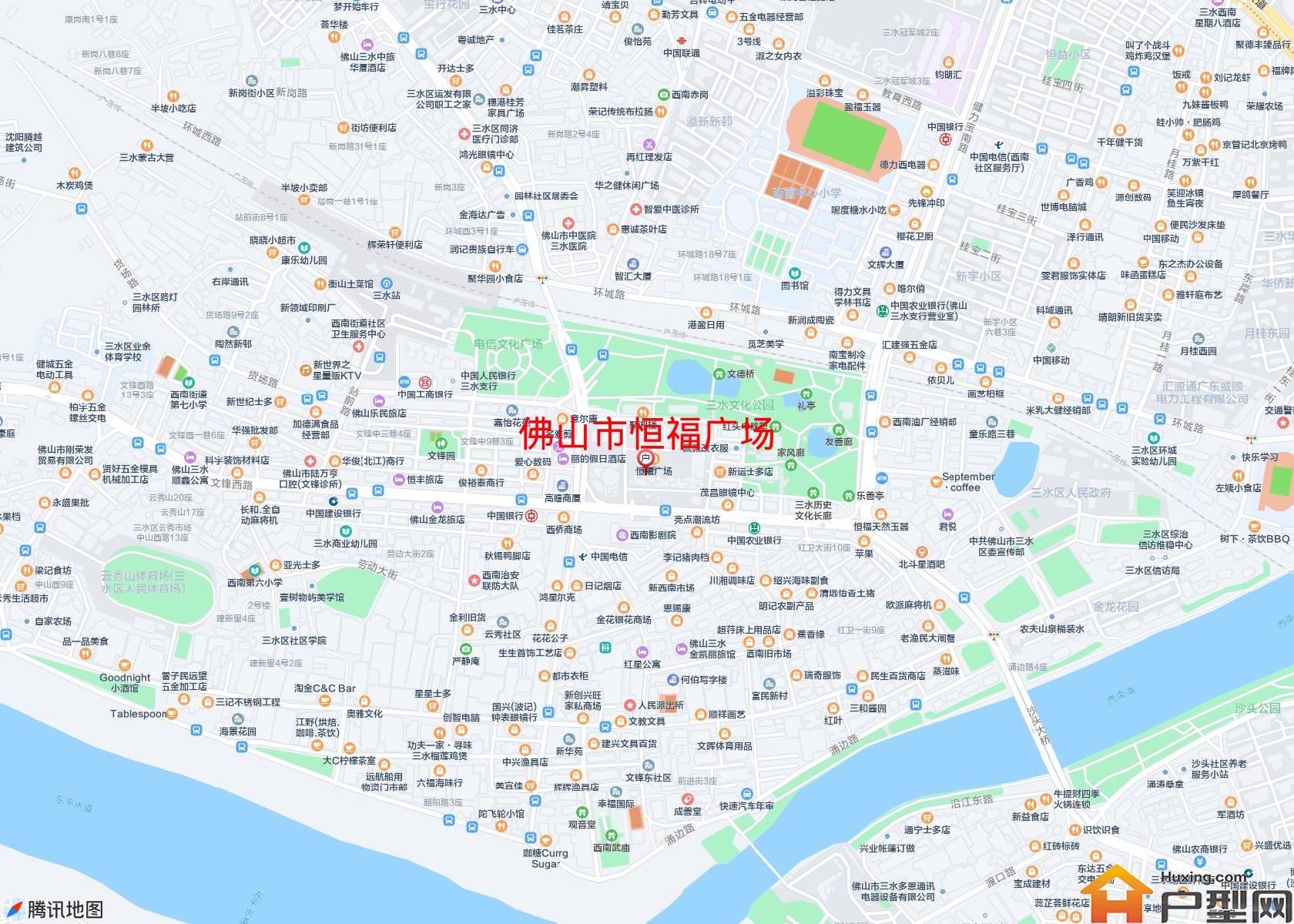 恒福广场小区 - 户型网