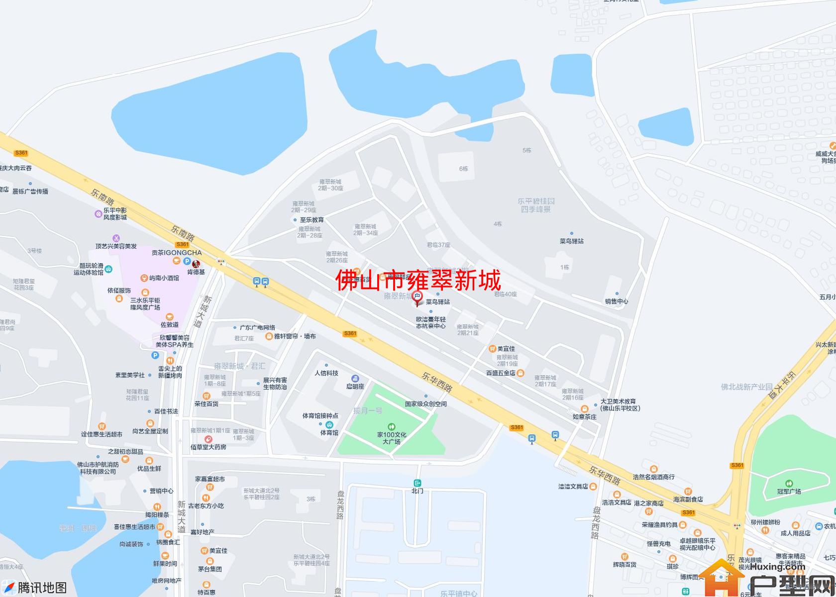 雍翠新城小区 - 户型网