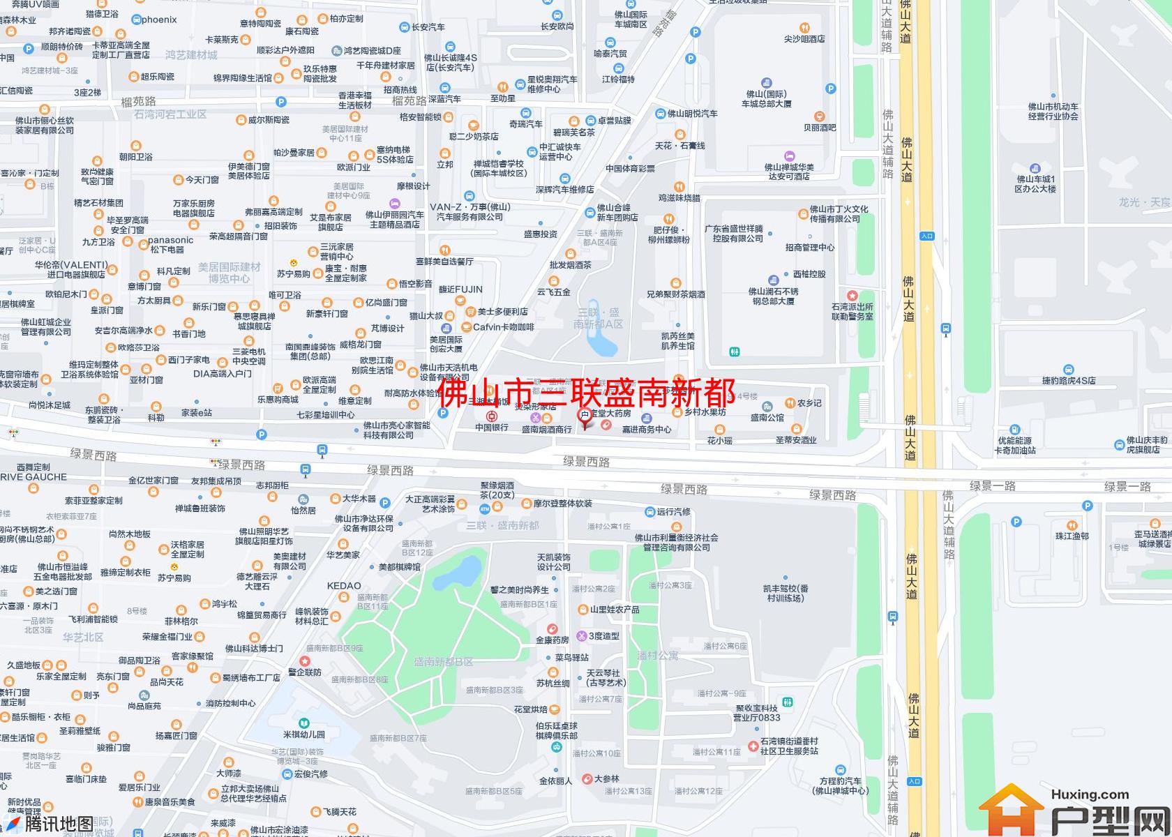 三联盛南新都小区 - 户型网