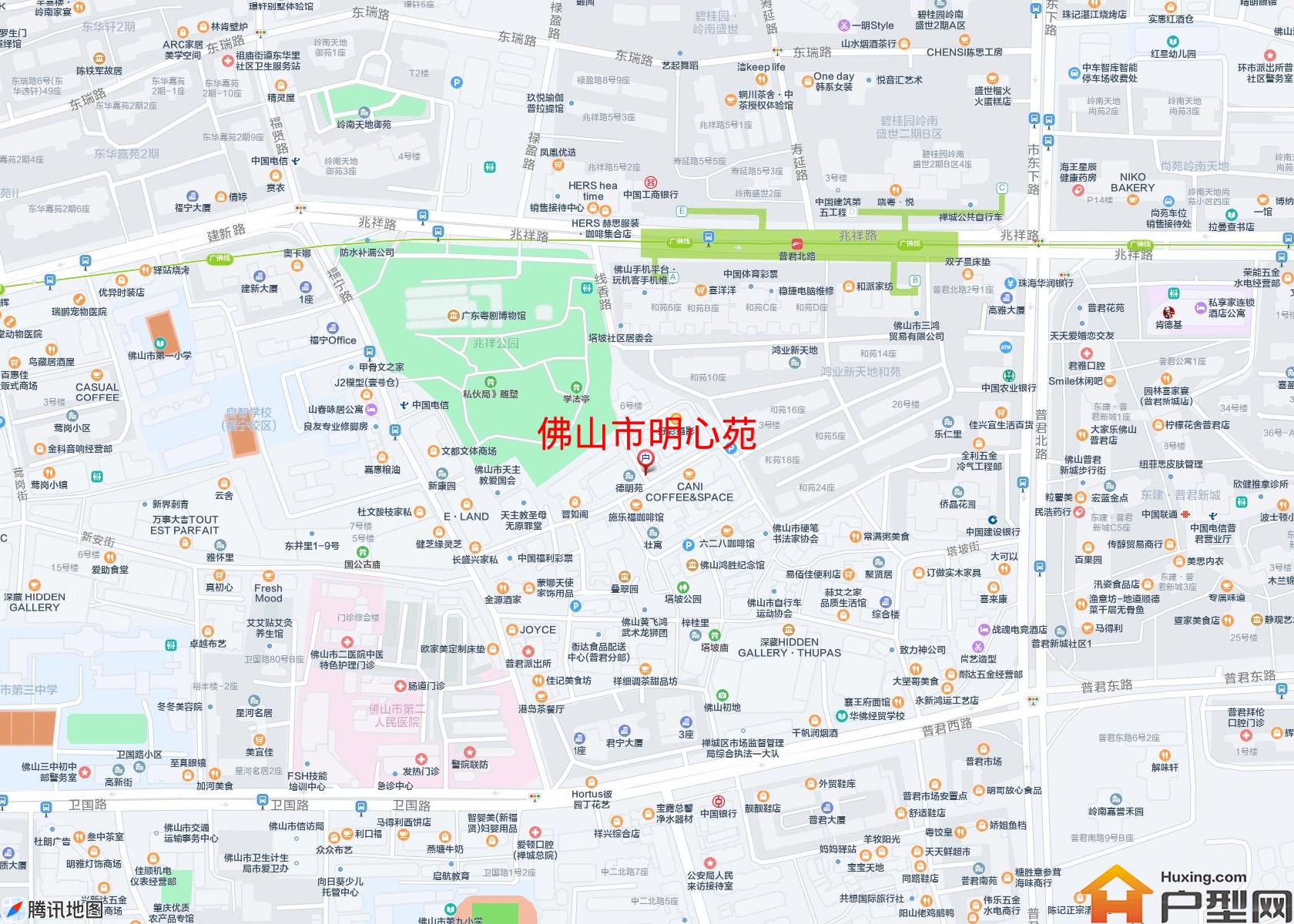 明心苑小区 - 户型网