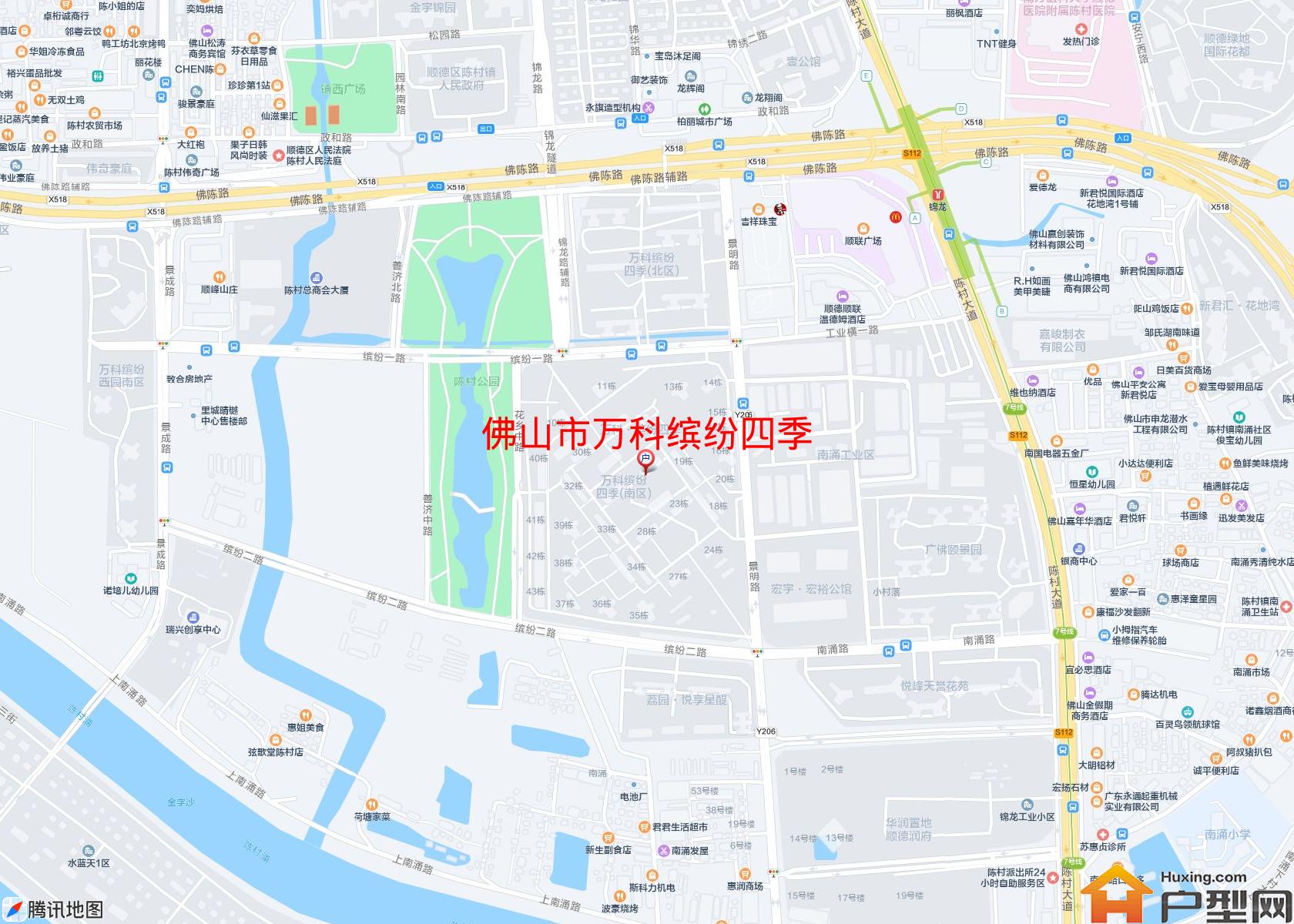 万科缤纷四季小区 - 户型网