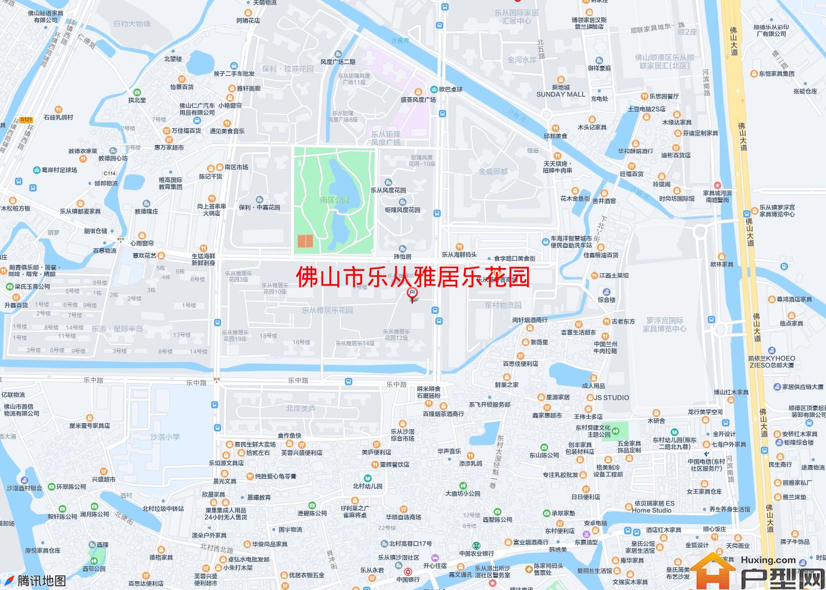 乐从雅居乐花园小区 - 户型网