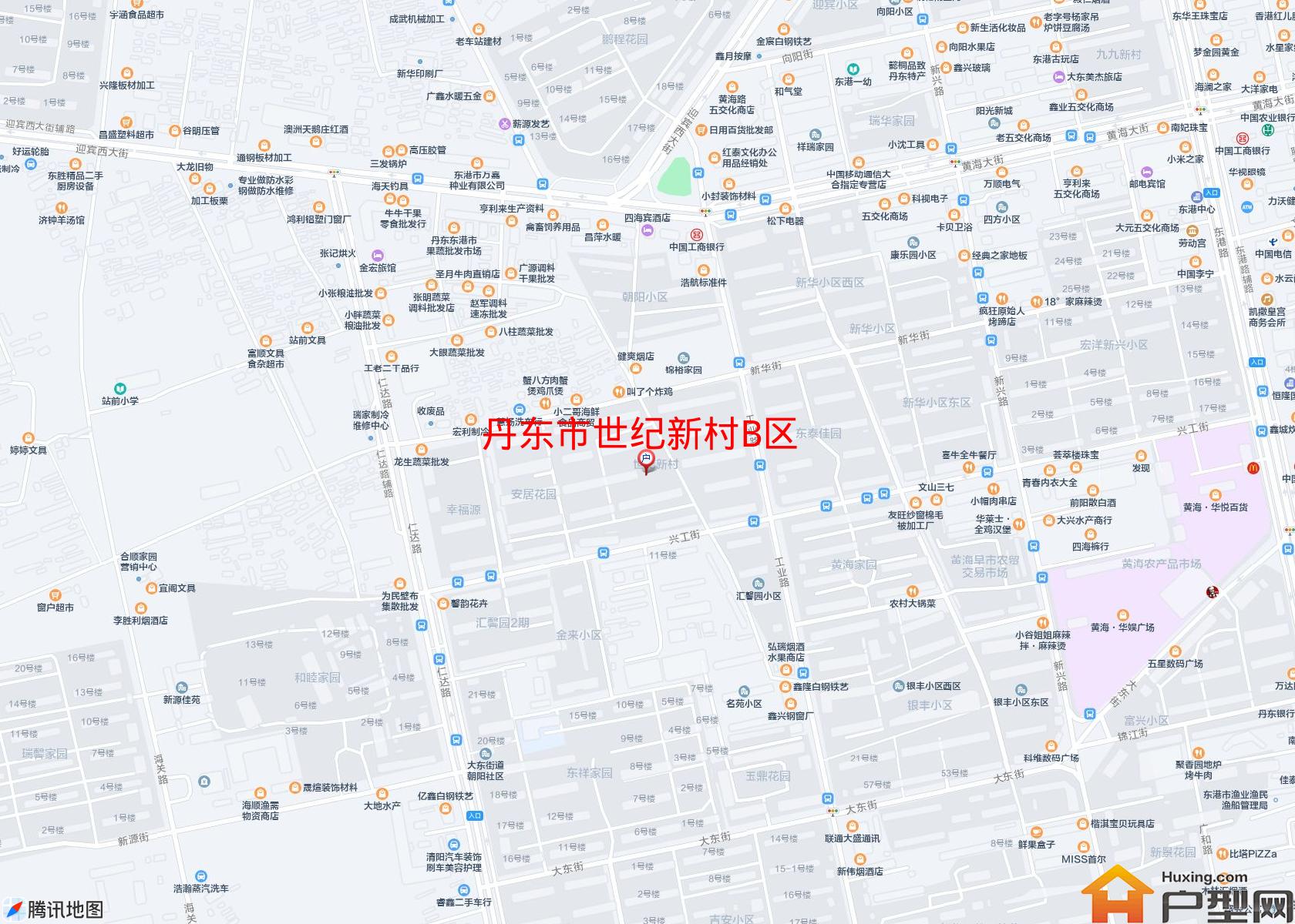 世纪新村B区小区 - 户型网