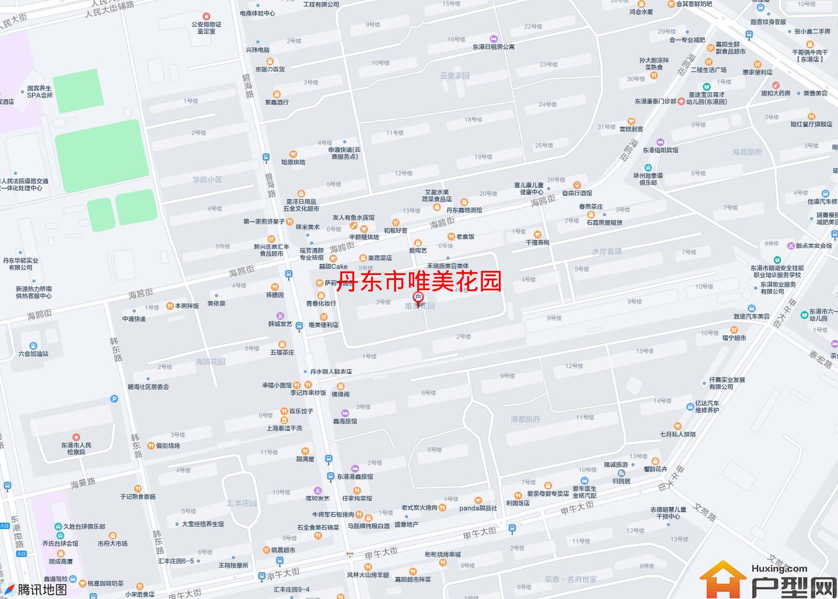 唯美花园小区 - 户型网