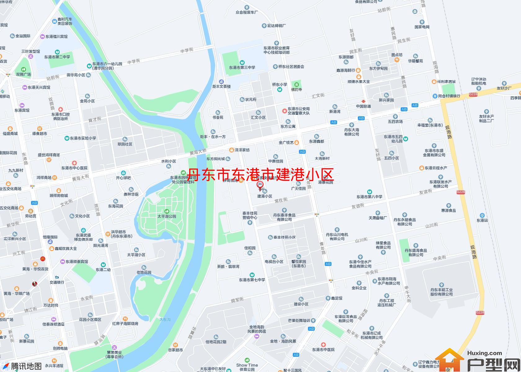 东港市建港小区小区 - 户型网