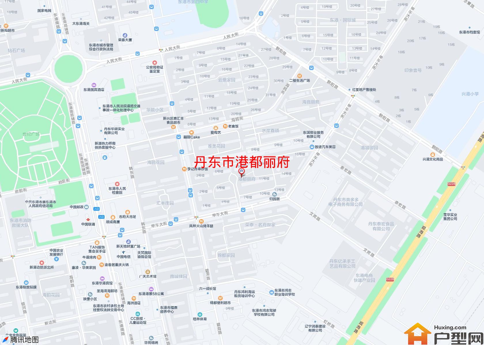 港都丽府小区 - 户型网