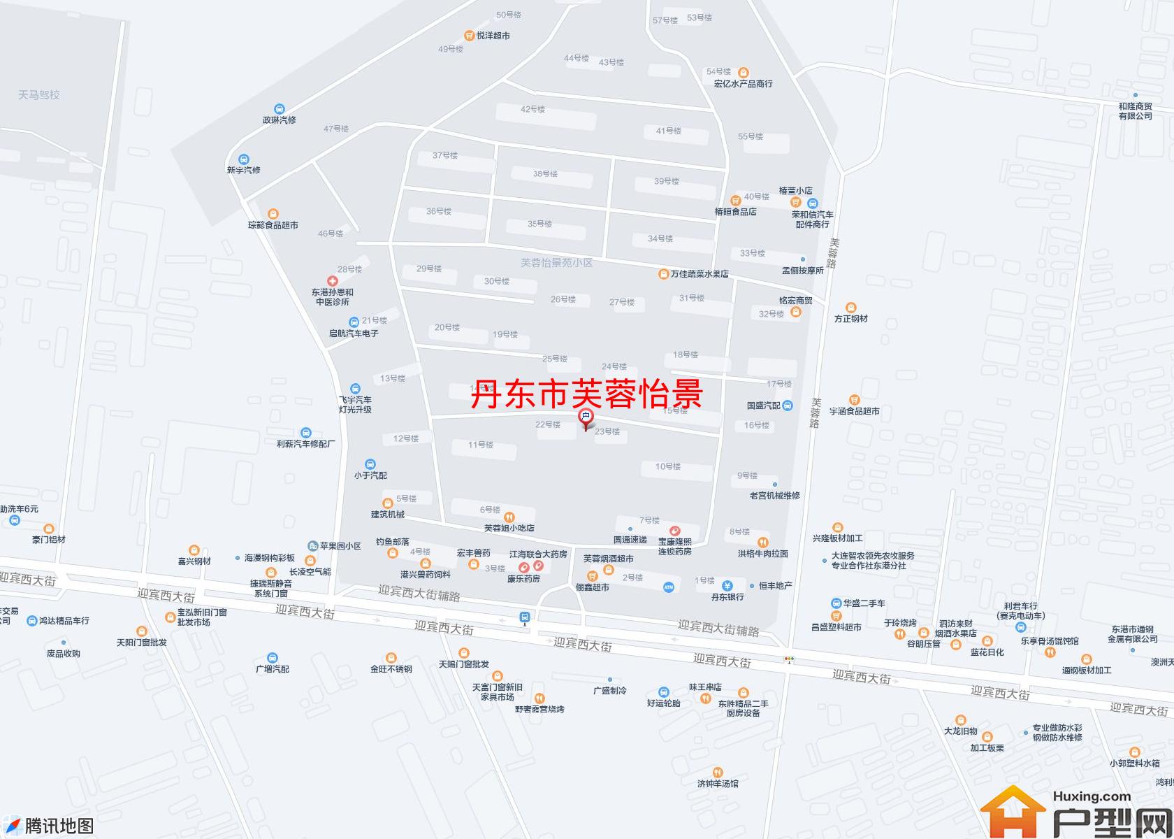 芙蓉怡景小区 - 户型网