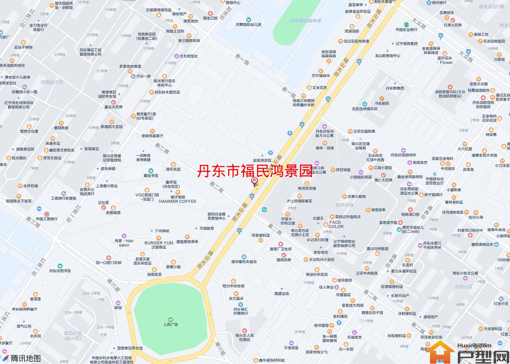 福民鸿景园小区 - 户型网