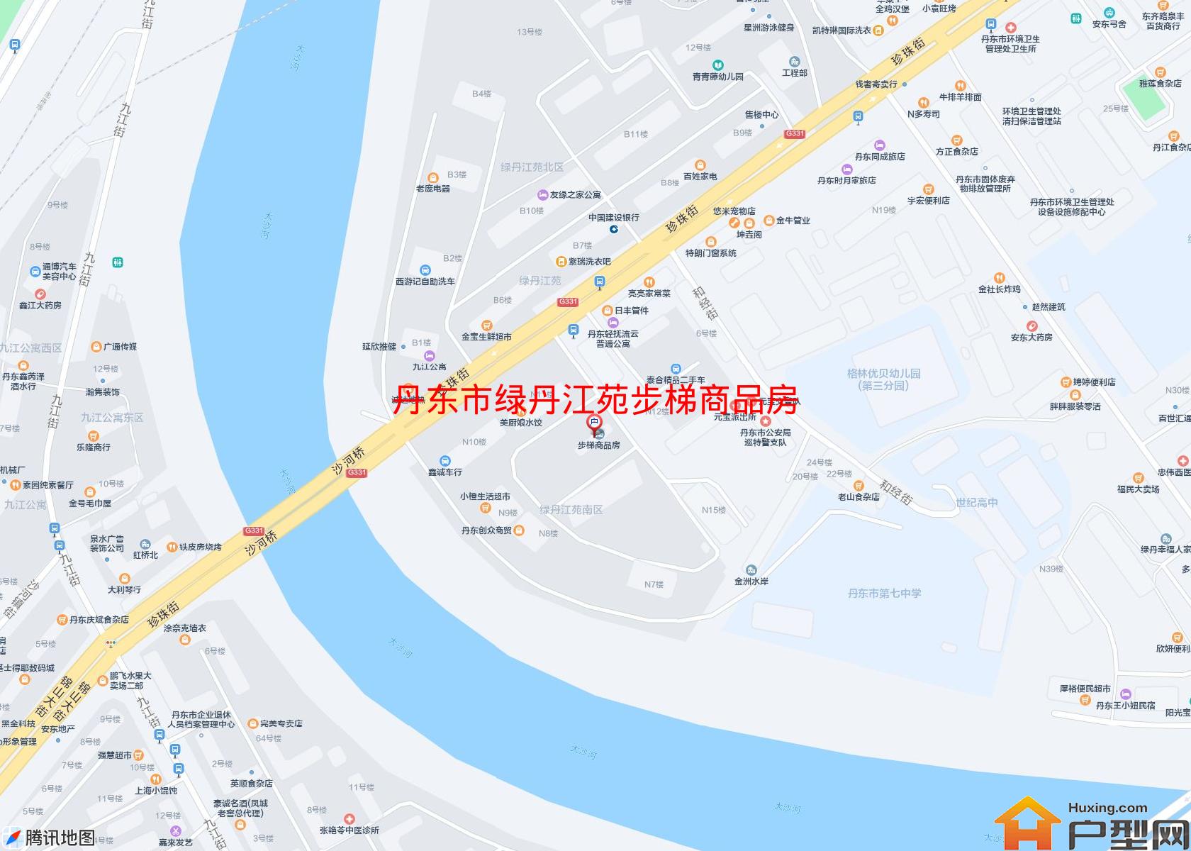 绿丹江苑步梯商品房小区 - 户型网