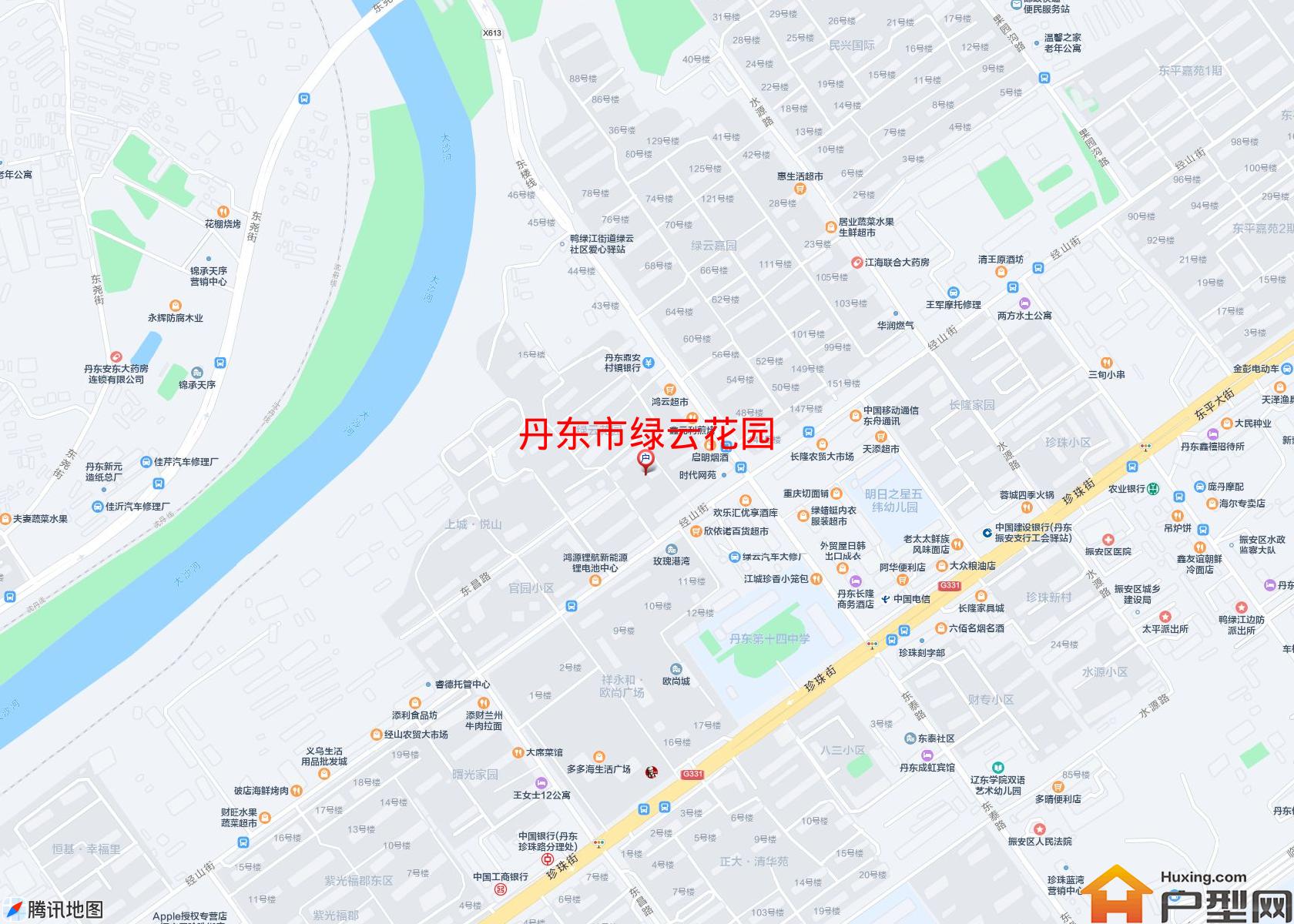 绿云花园小区 - 户型网