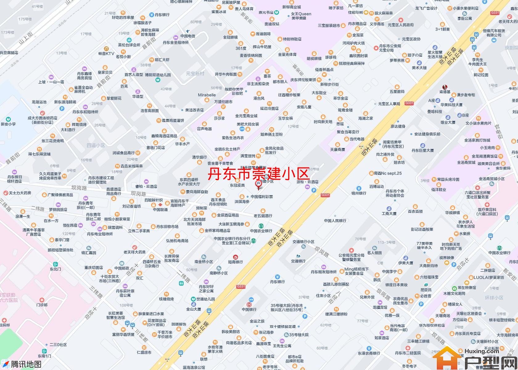 崇建小区小区 - 户型网
