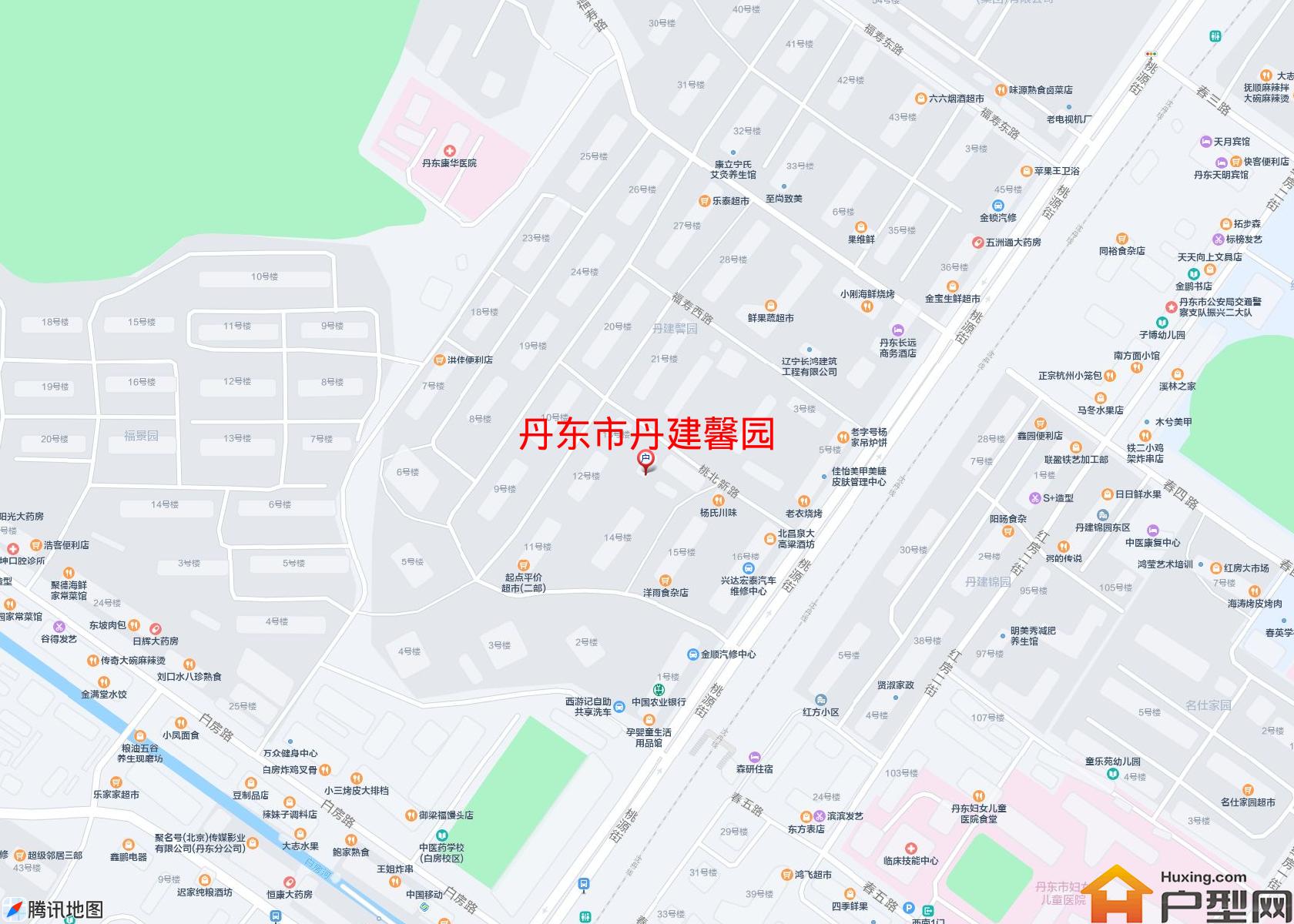 丹建馨园小区 - 户型网