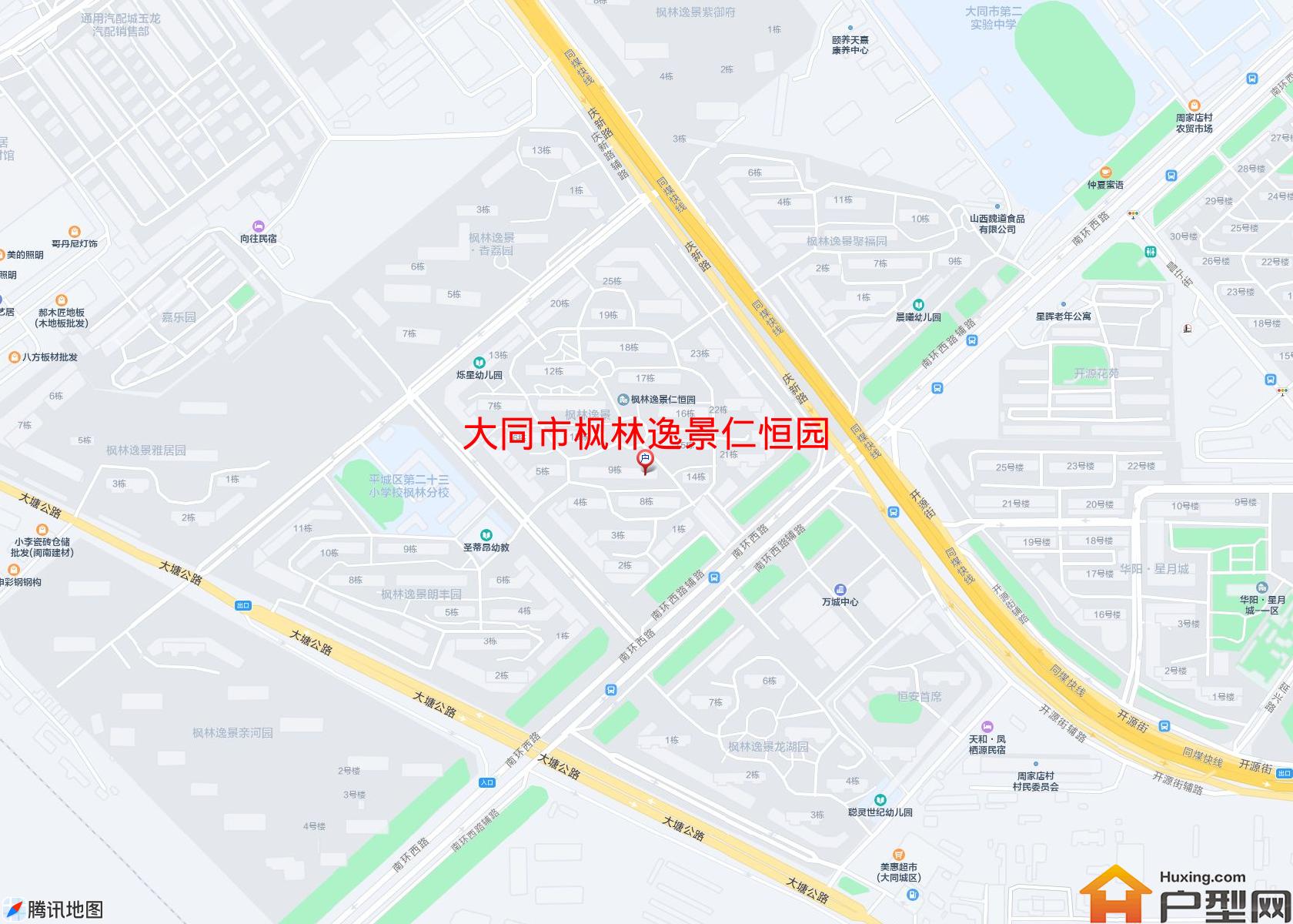 枫林逸景仁恒园小区 - 户型网