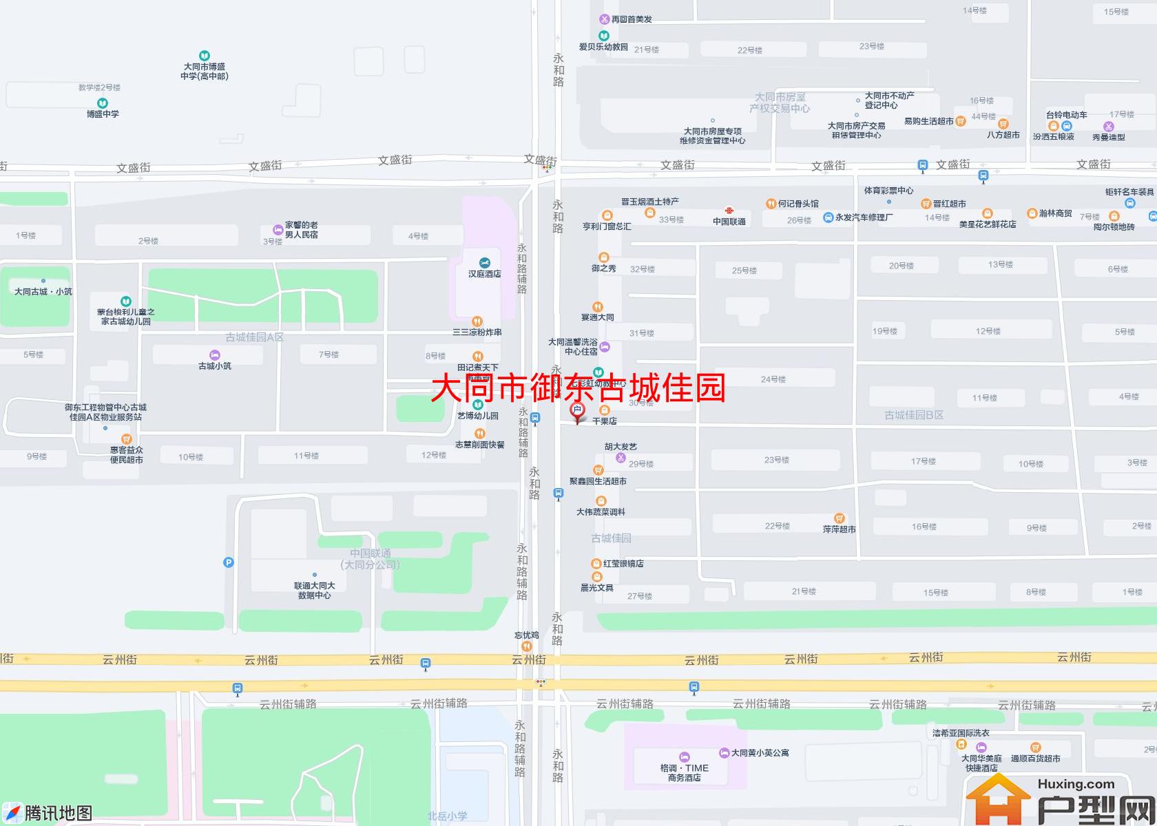 御东古城佳园小区 - 户型网