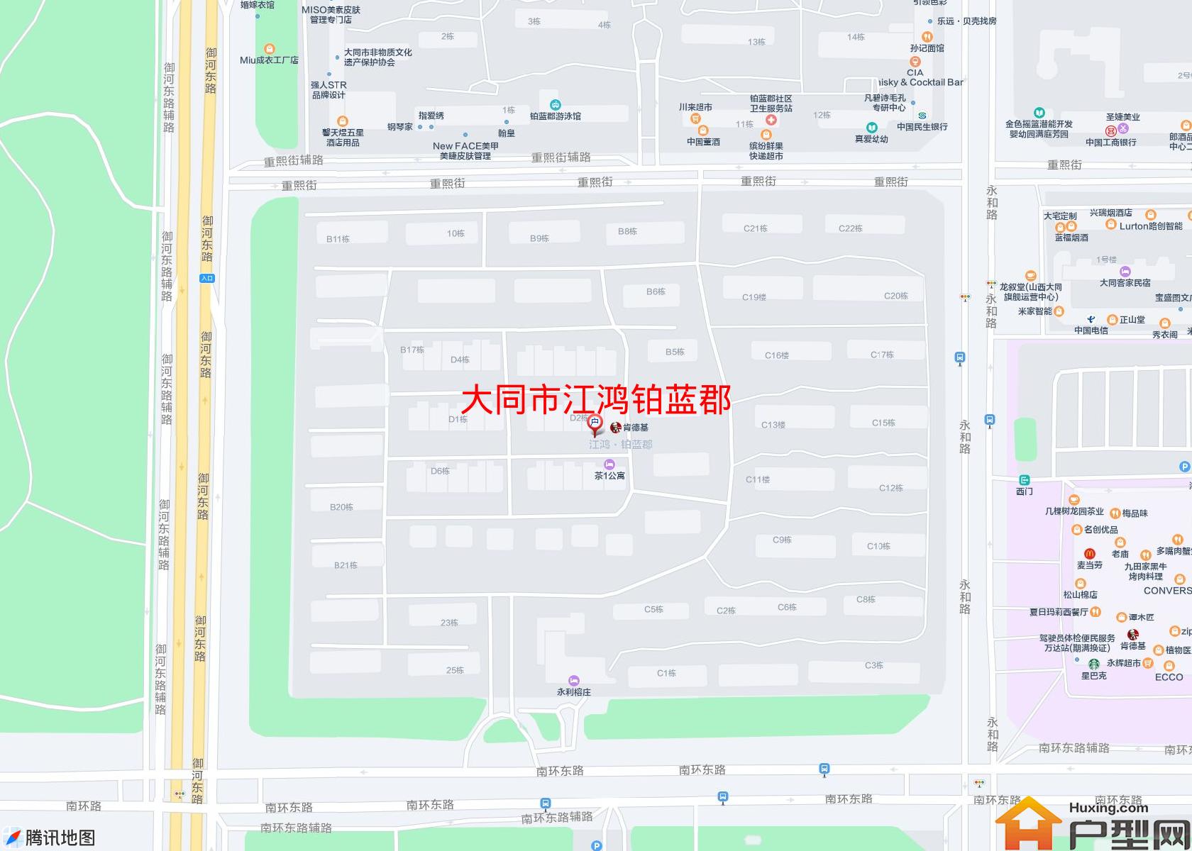 江鸿铂蓝郡小区 - 户型网
