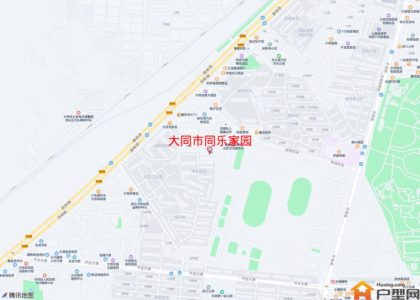 同乐家园小区 - 户型网