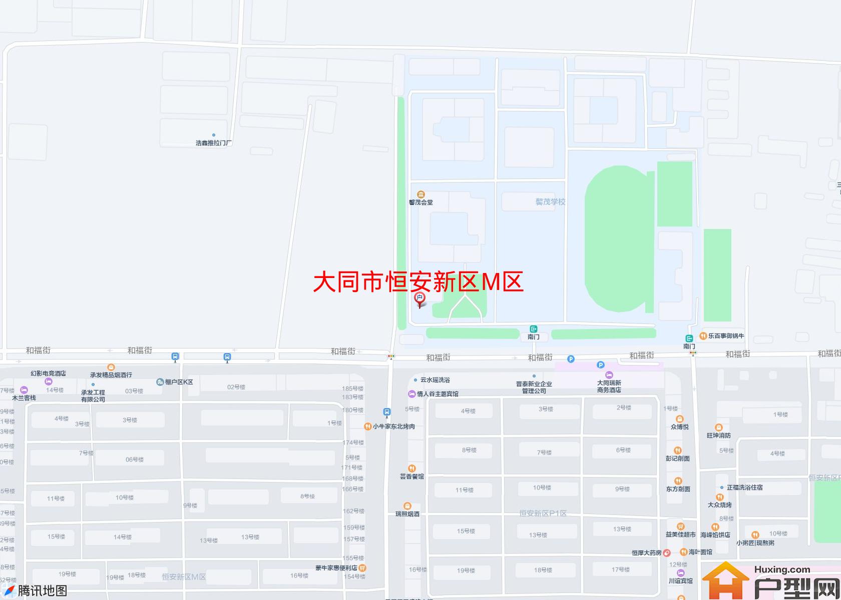 恒安新区M区小区 - 户型网