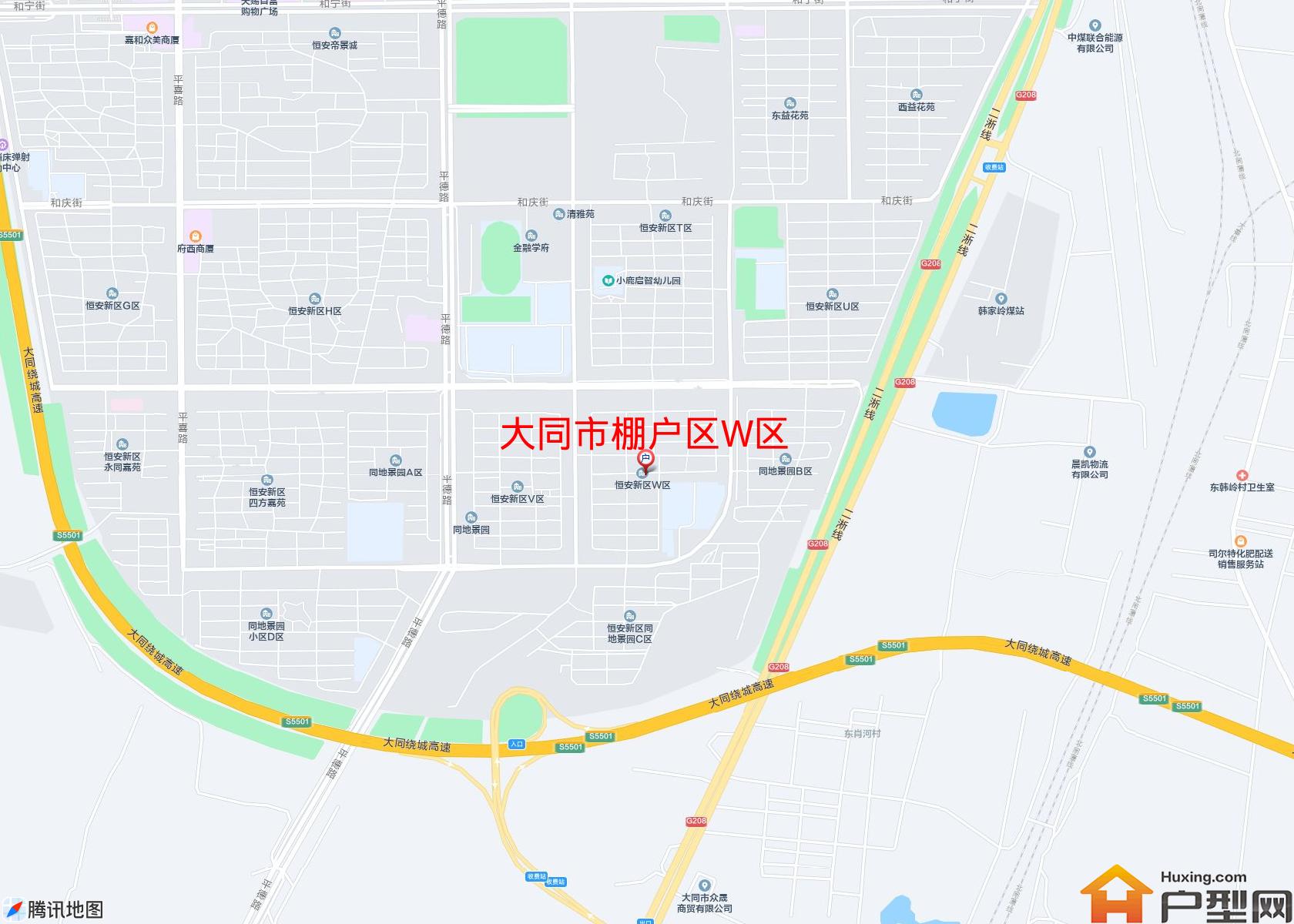 棚户区W区小区 - 户型网