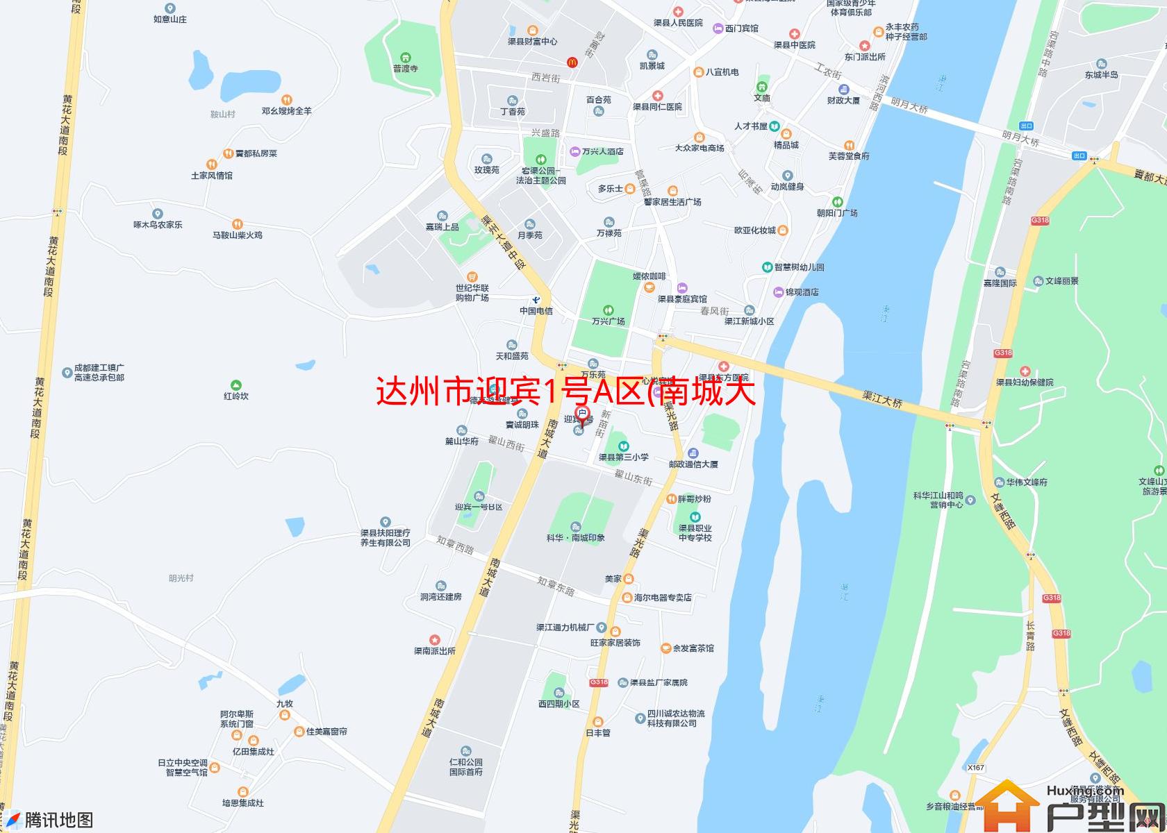 迎宾1号A区(南城大道)小区 - 户型网