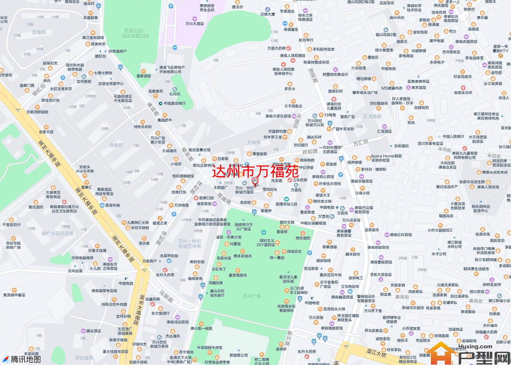 万福苑小区 - 户型网