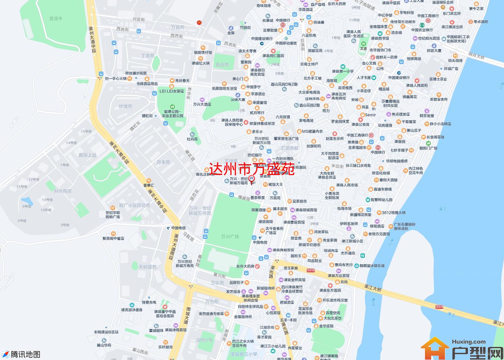万盛苑小区 - 户型网