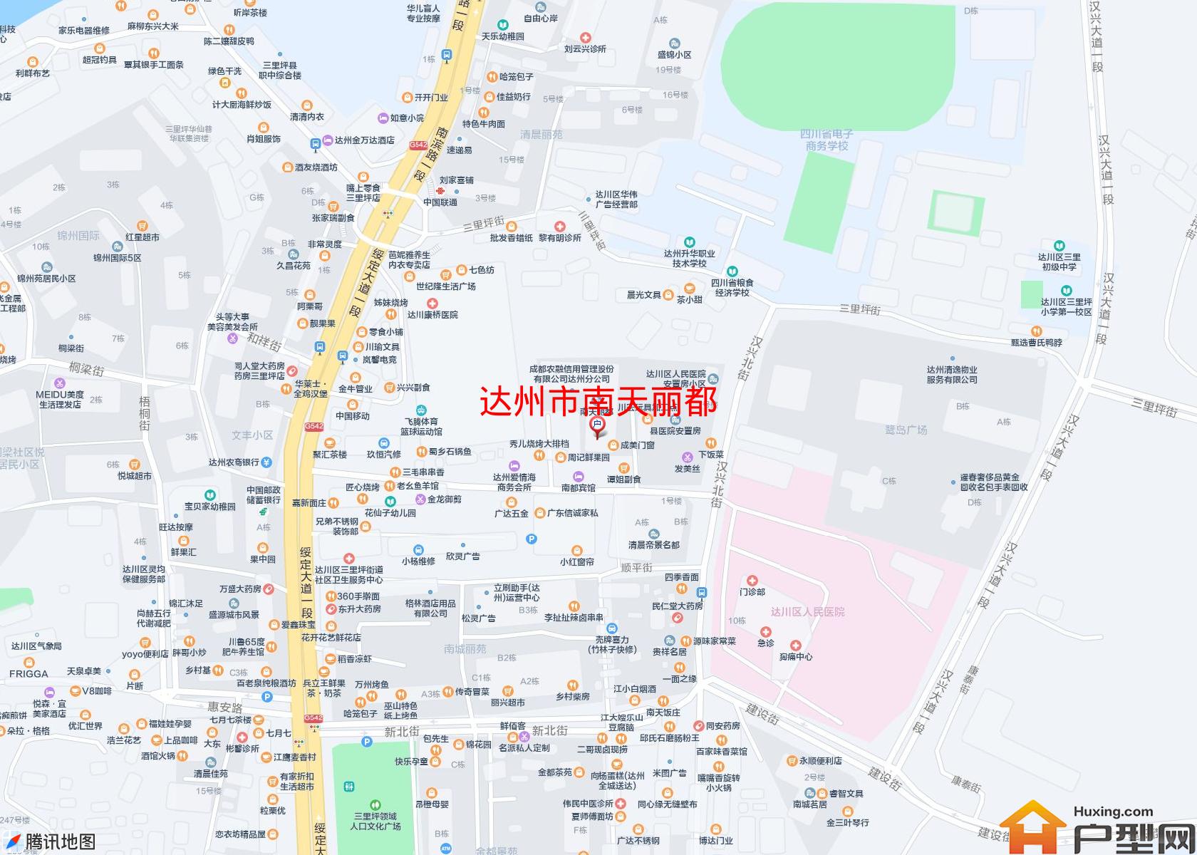 南天丽都小区 - 户型网