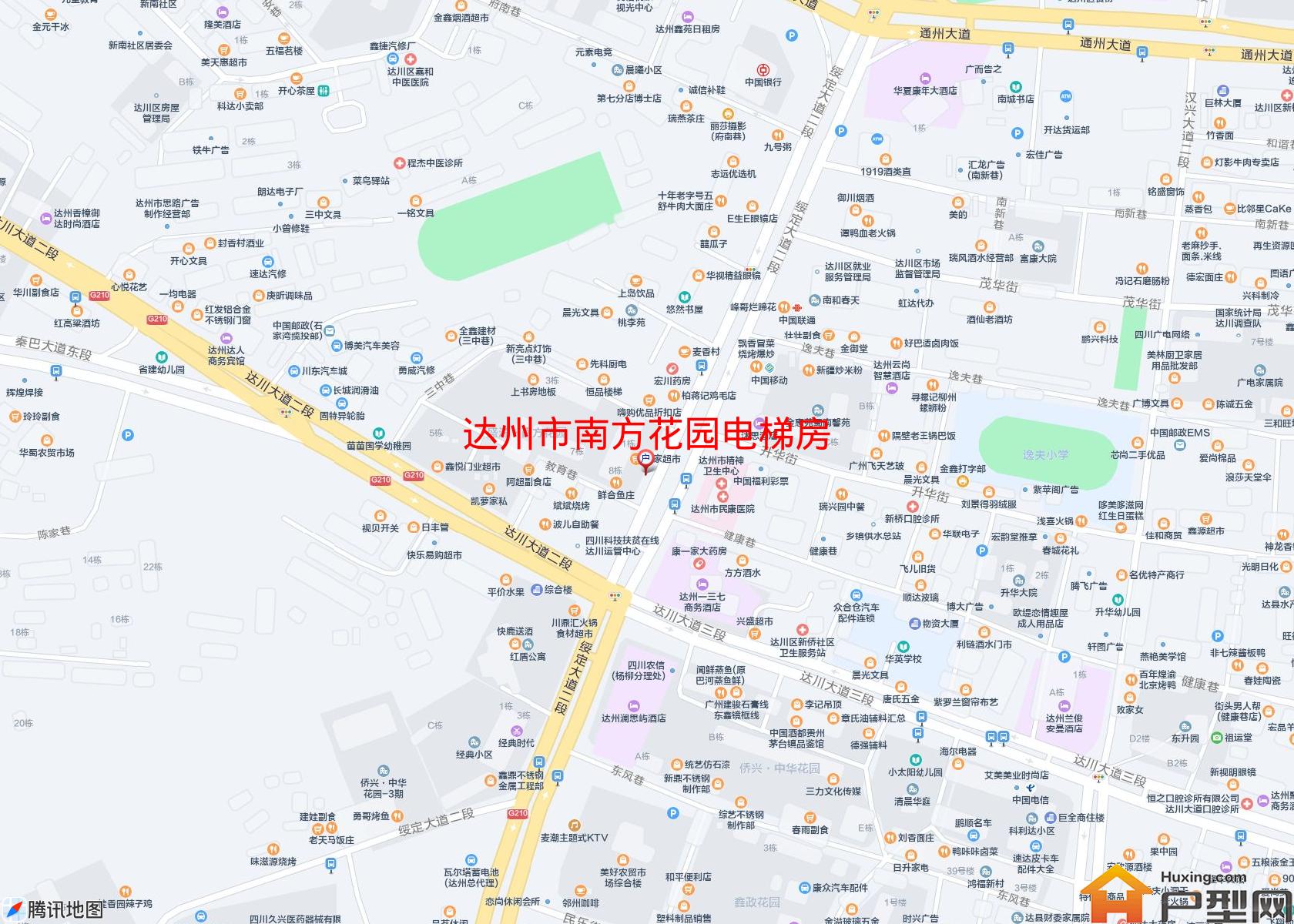 南方花园电梯房小区 - 户型网