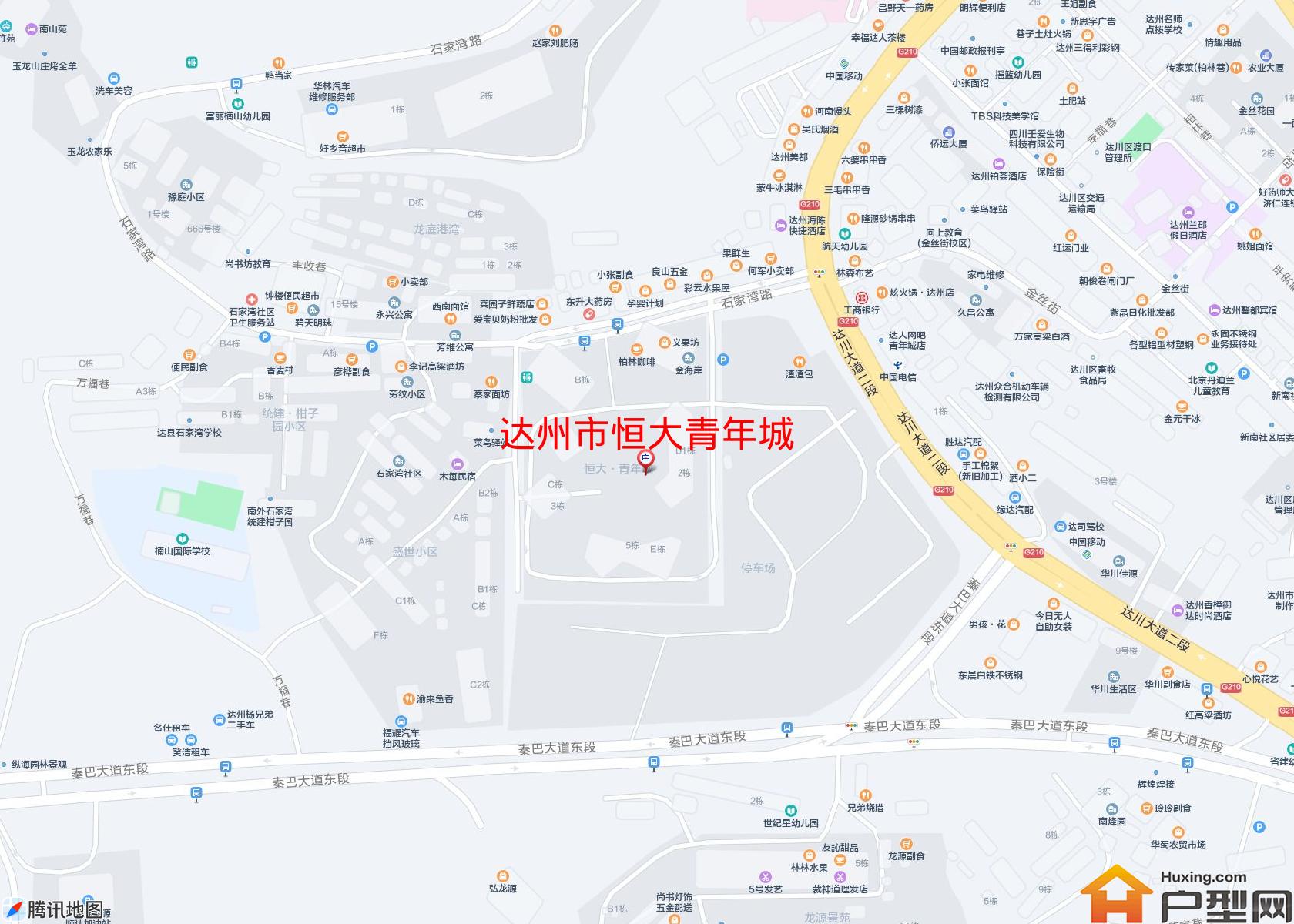 恒大青年城小区 - 户型网