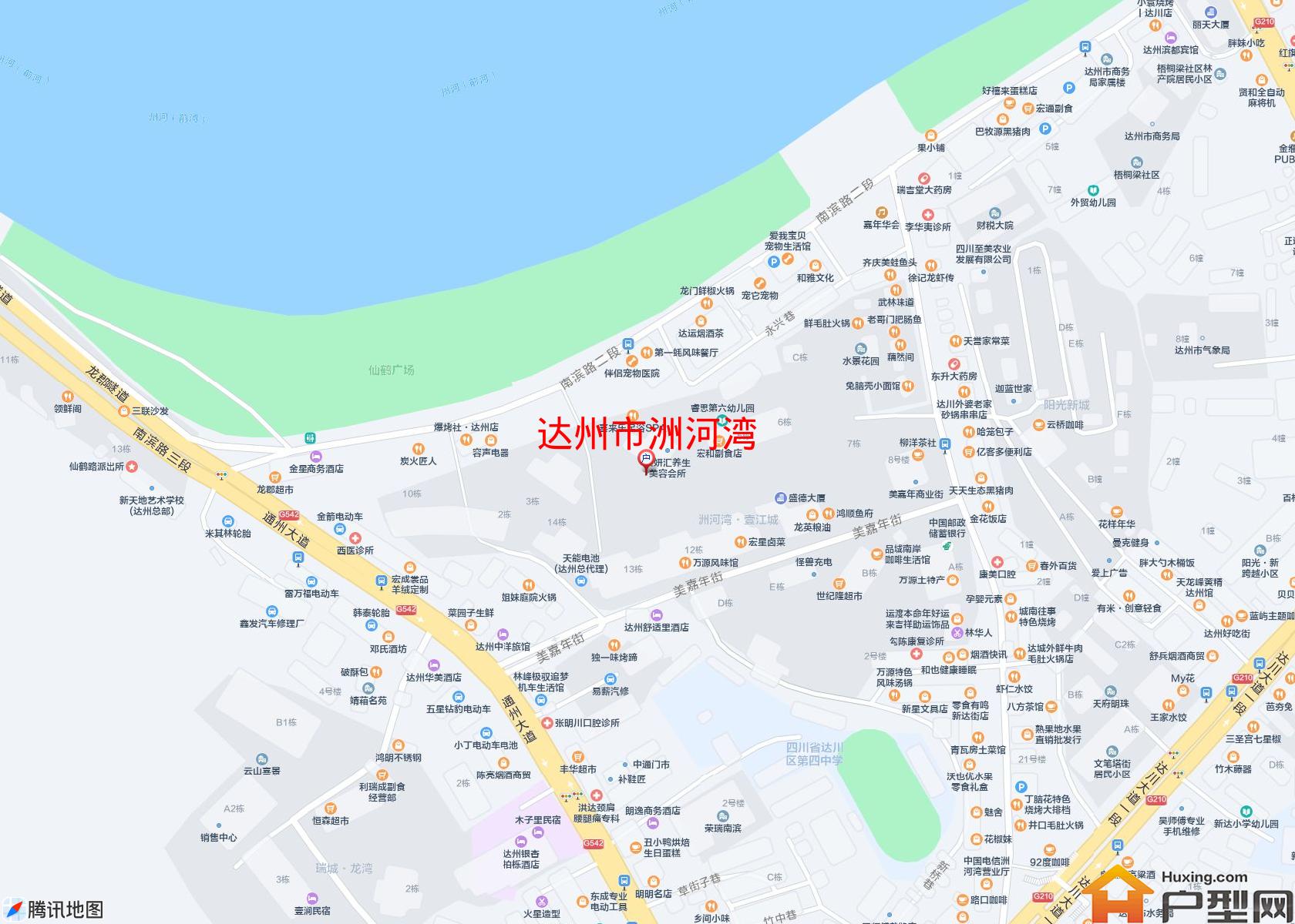 洲河湾小区 - 户型网