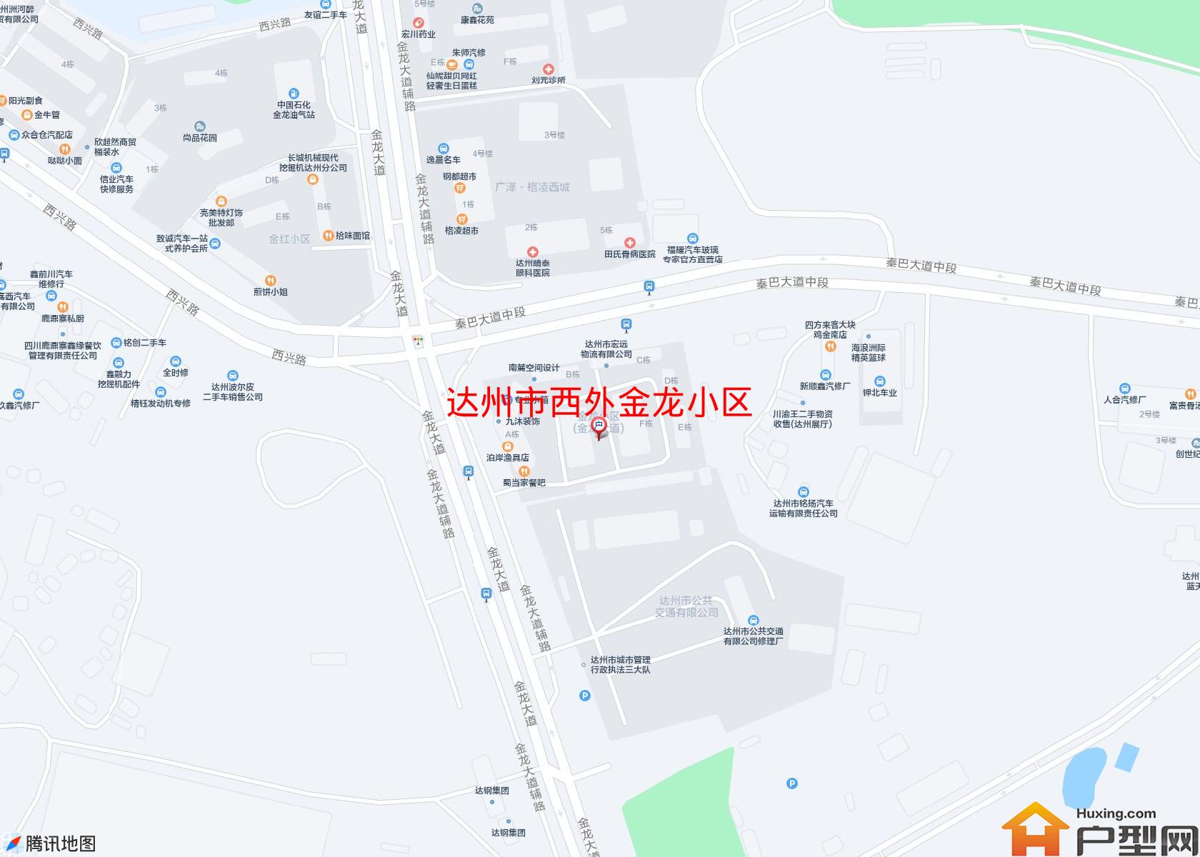 西外金龙小区小区 - 户型网