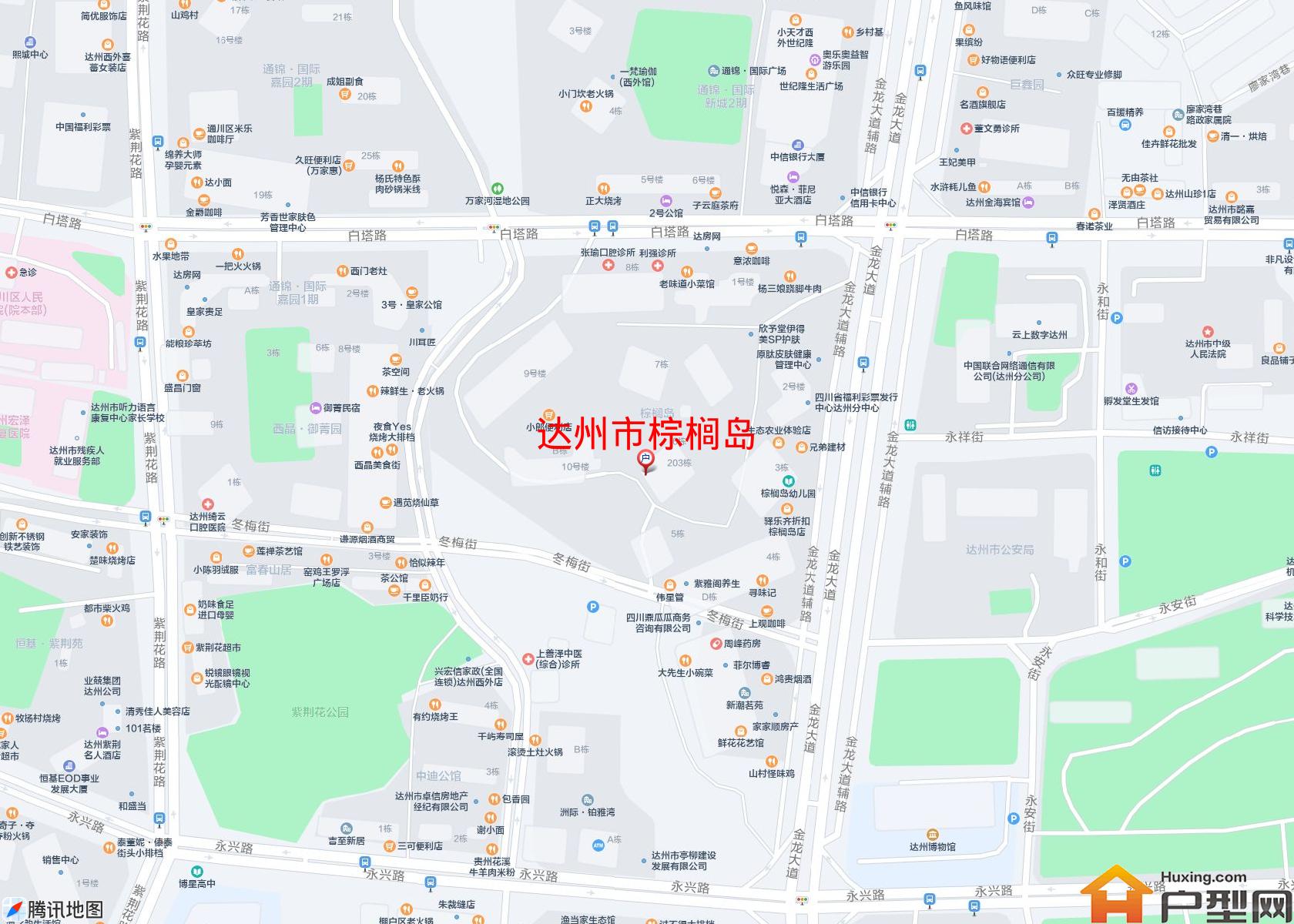 棕榈岛小区 - 户型网