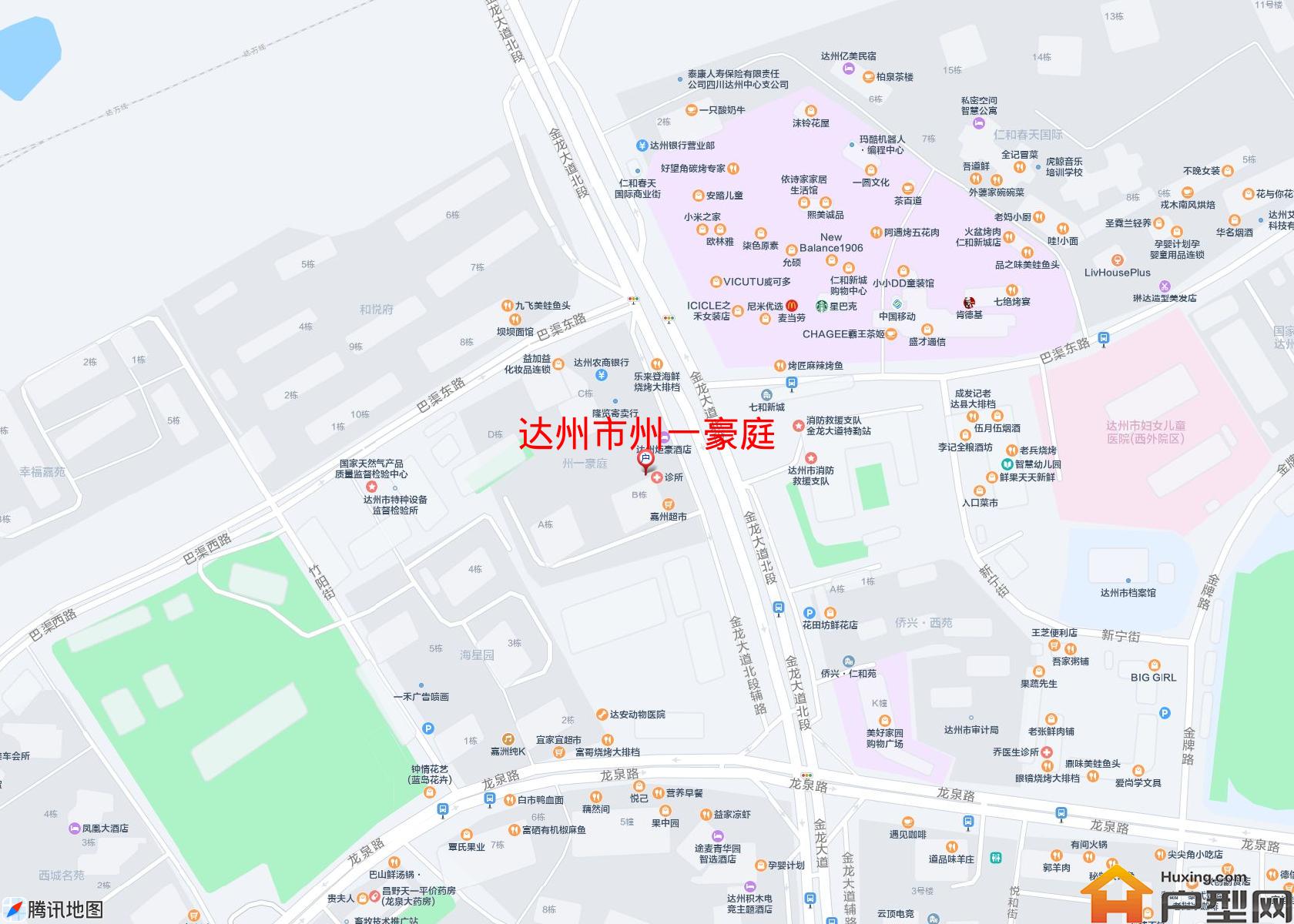州一豪庭小区 - 户型网